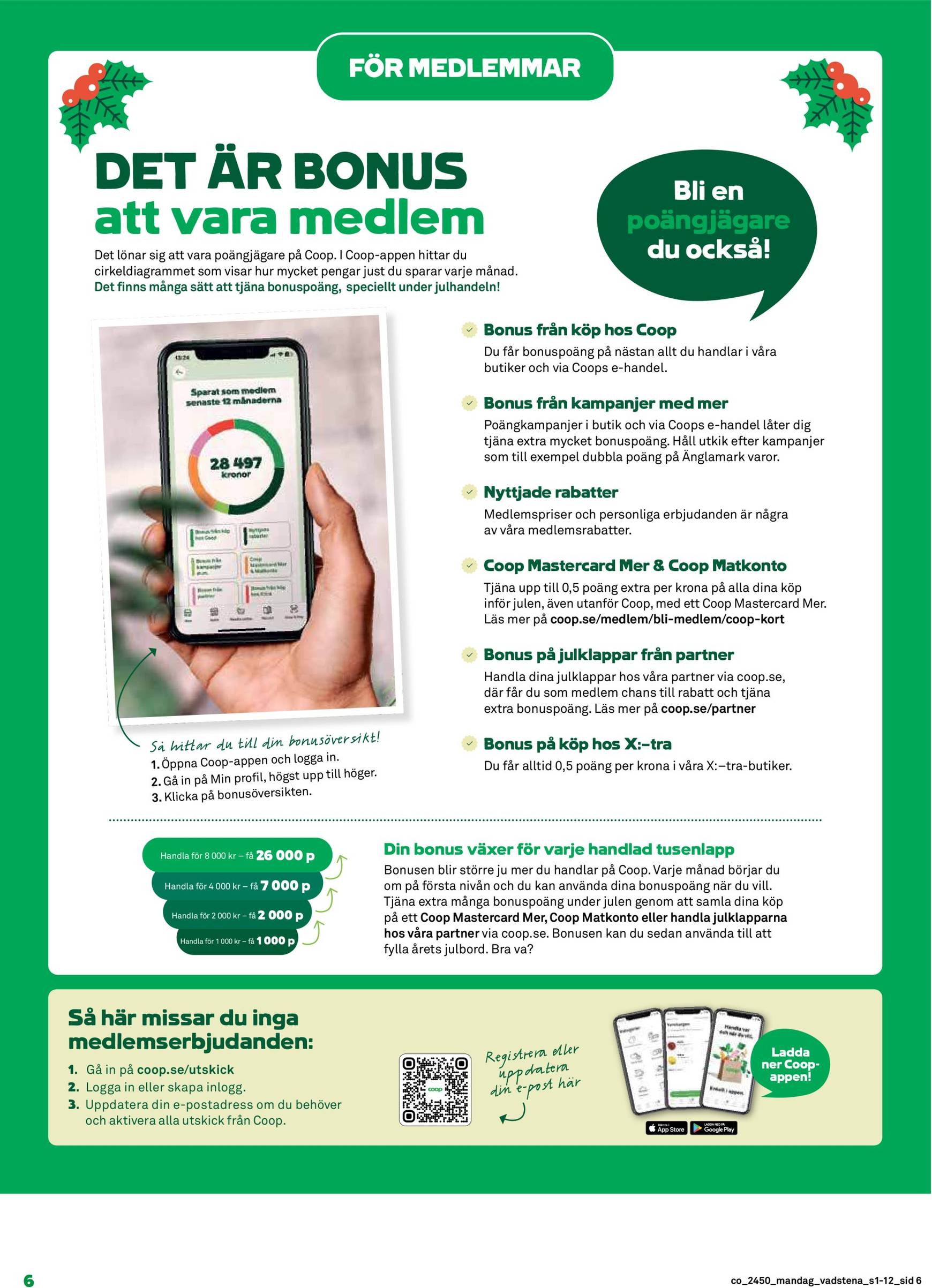 coop - Coop-reklambladet giltigt från 09/12 - 15/12 - page: 6