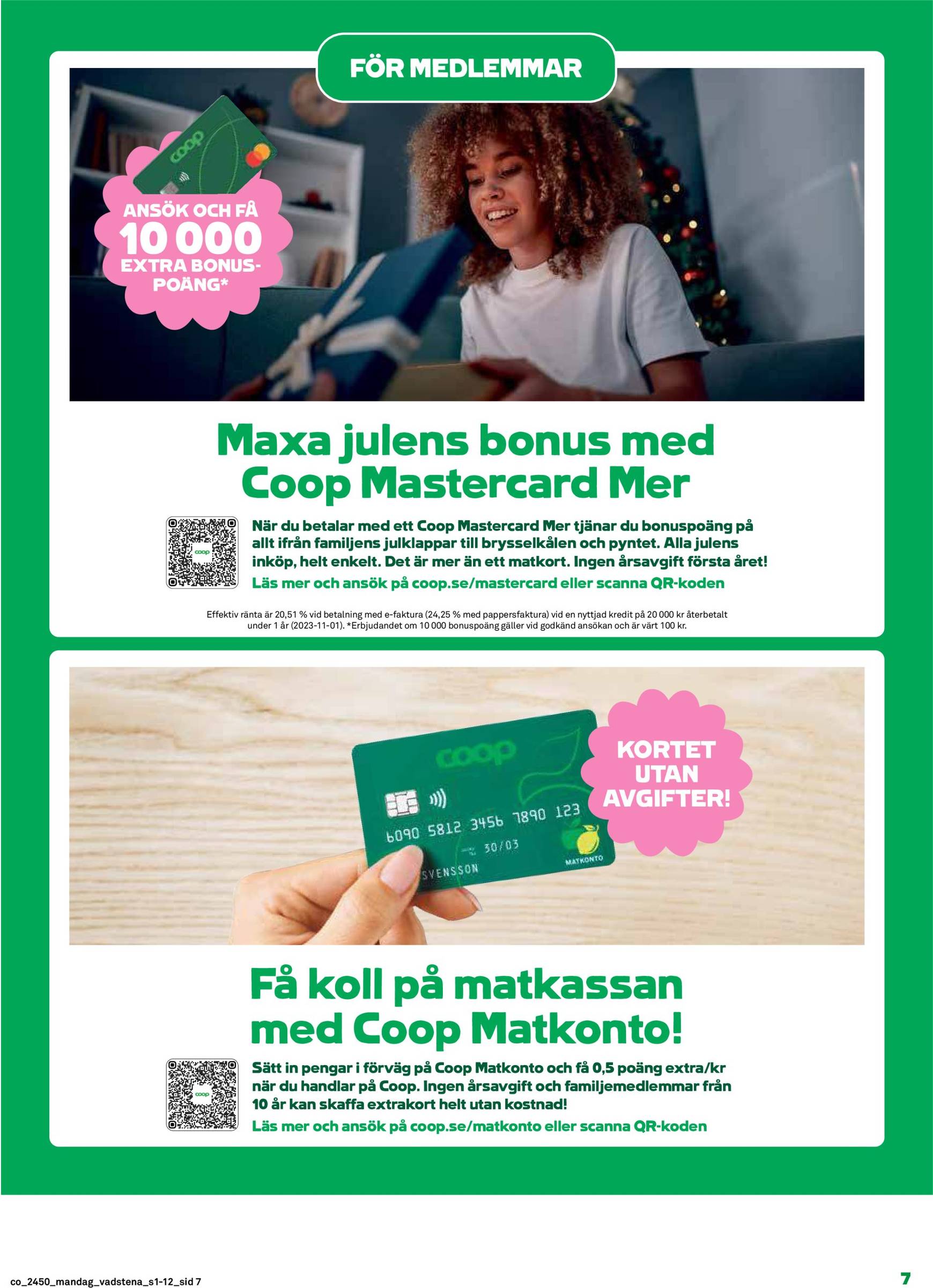 coop - Coop-reklambladet giltigt från 09/12 - 15/12 - page: 7