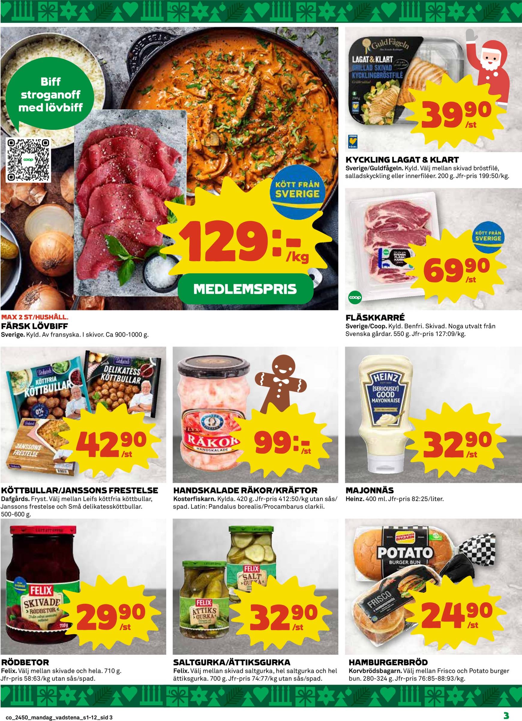 coop - Coop-reklambladet giltigt från 09/12 - 15/12 - page: 3