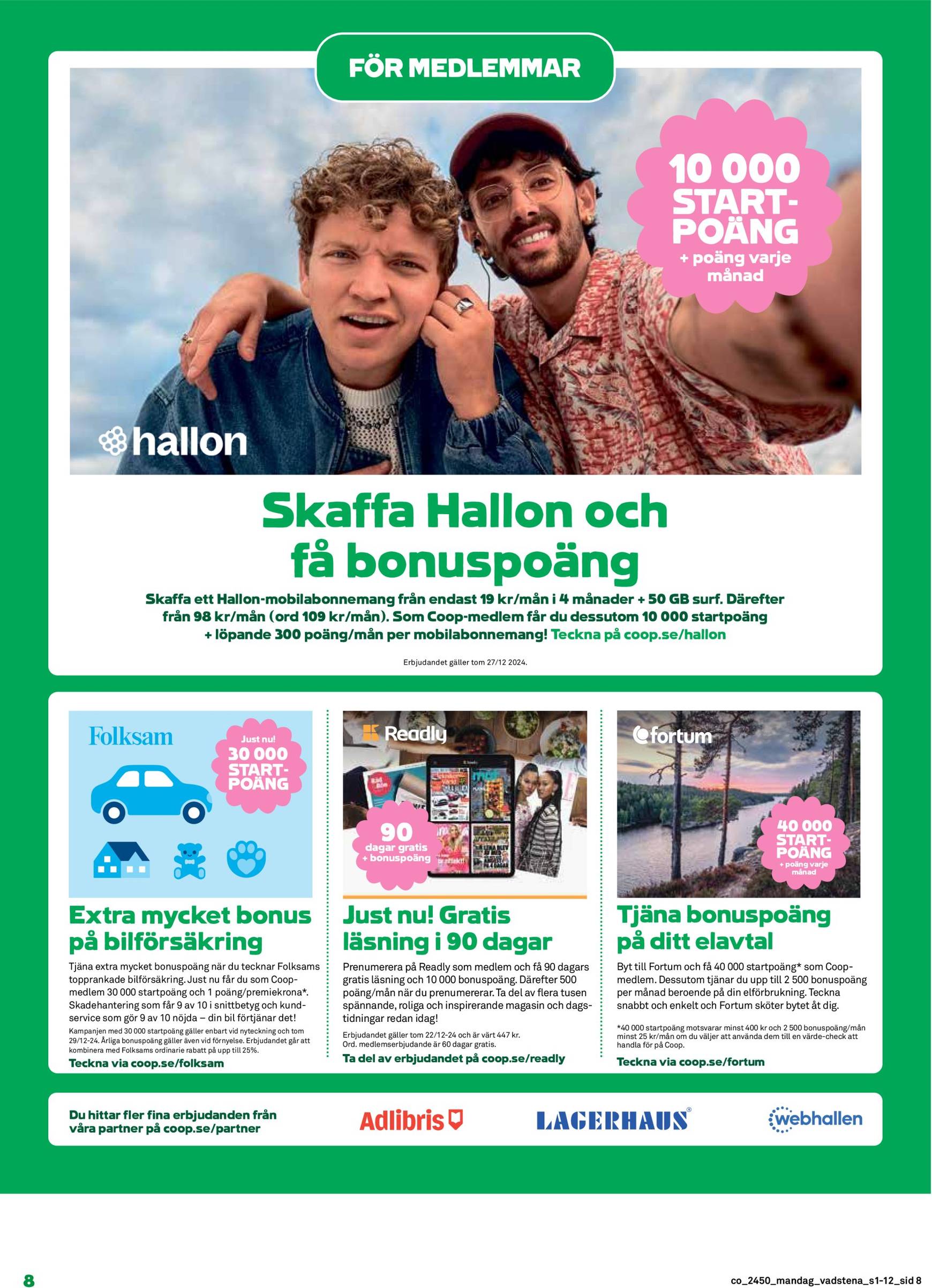 coop - Coop-reklambladet giltigt från 09/12 - 15/12 - page: 8