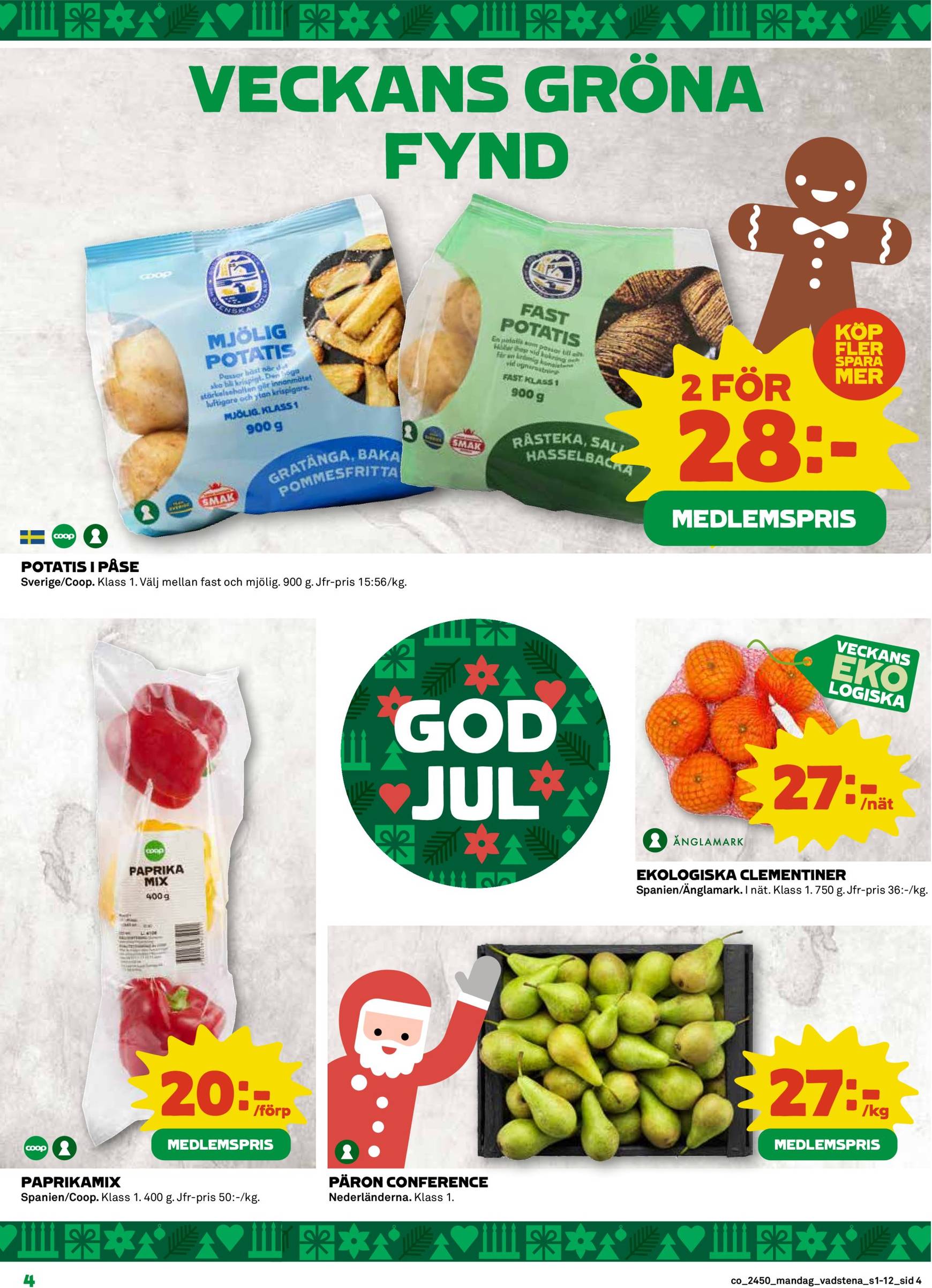 coop - Coop-reklambladet giltigt från 09/12 - 15/12 - page: 4