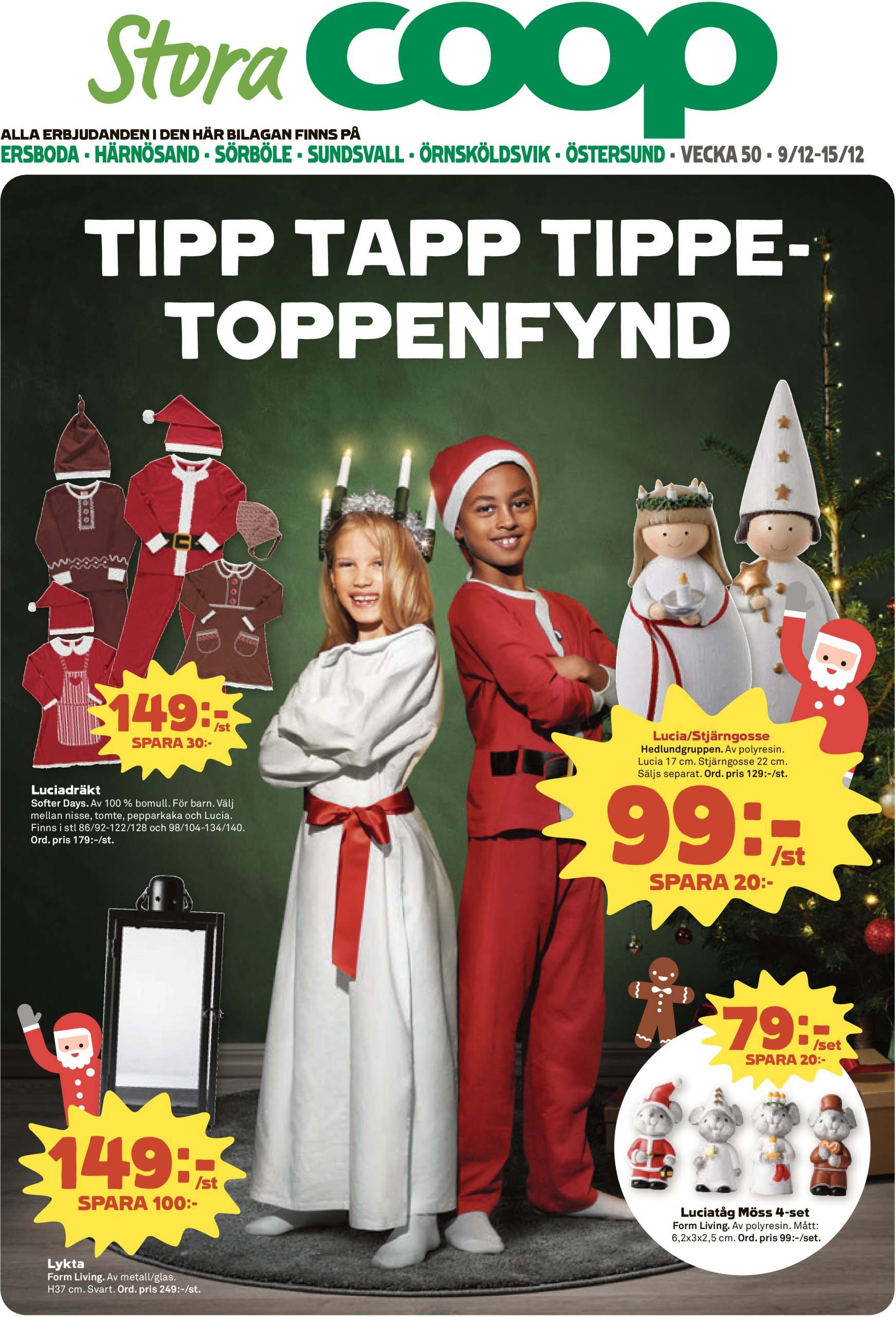 coop - Stora Coop - Ersboda, Tomtebo-reklambladet giltigt från 09/12 - 15/12 - page: 21