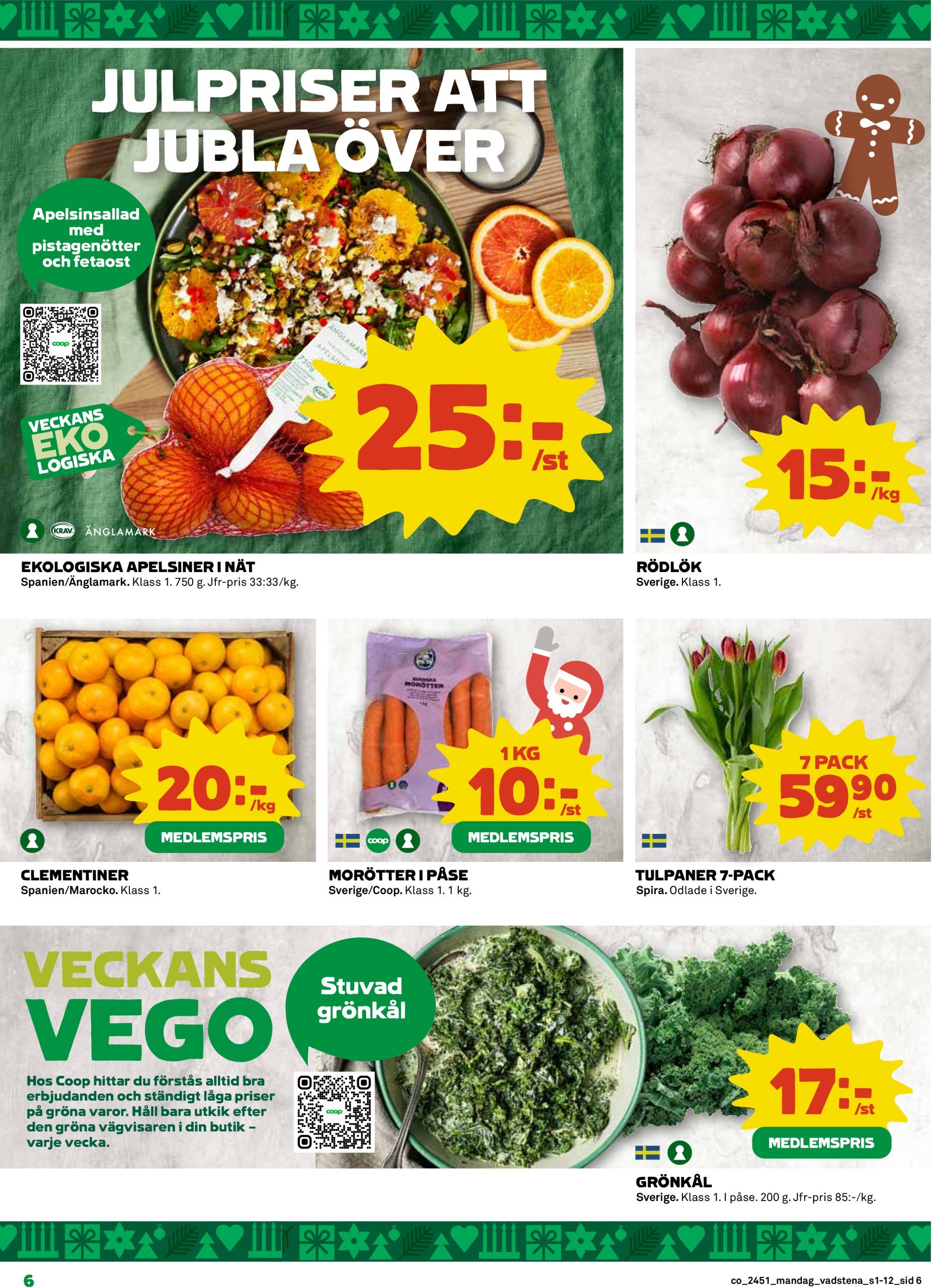 coop - Coop-reklambladet giltigt från 16/12 - 25/12 - page: 6