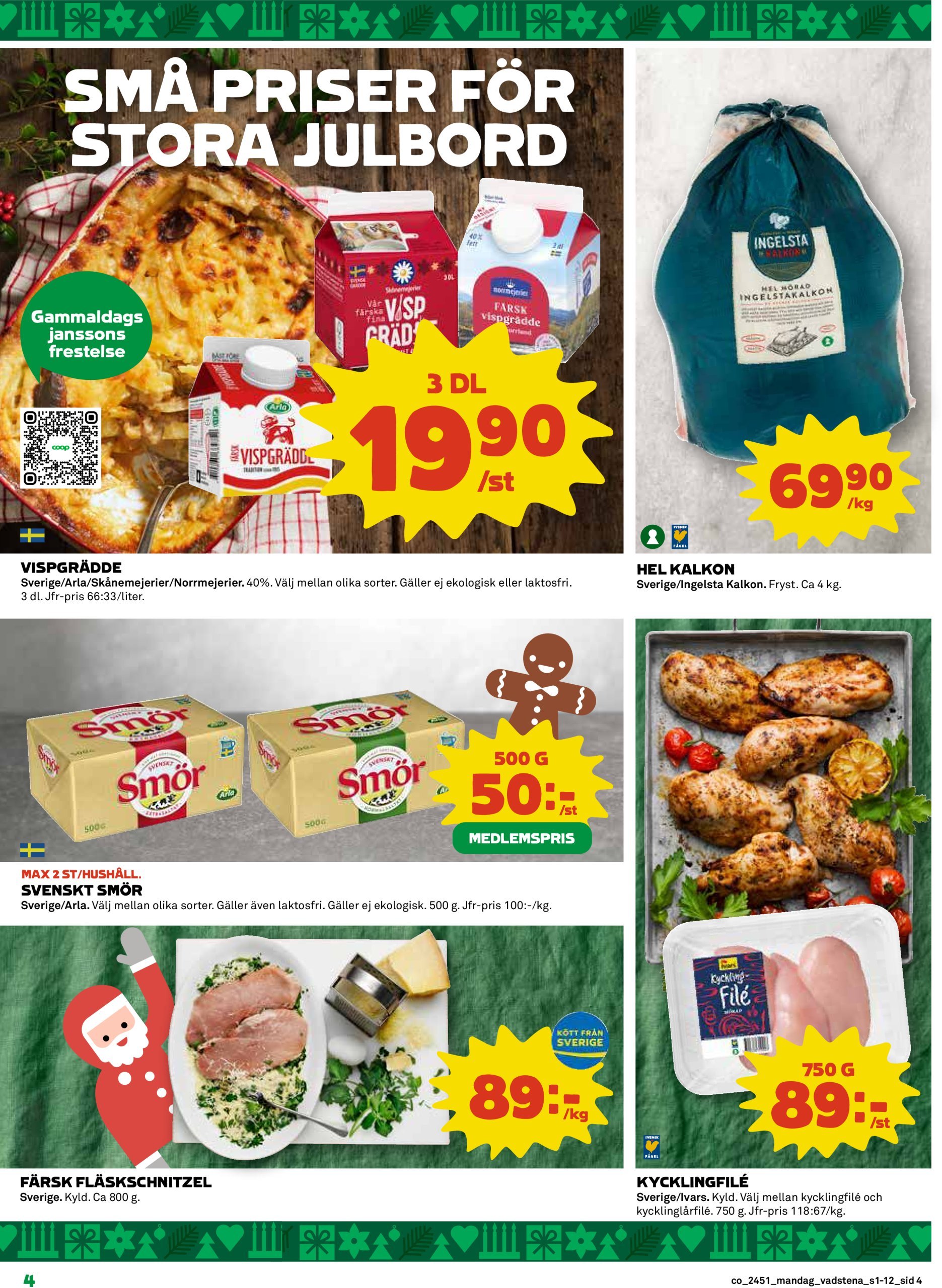 coop - Coop-reklambladet giltigt från 16/12 - 25/12 - page: 4