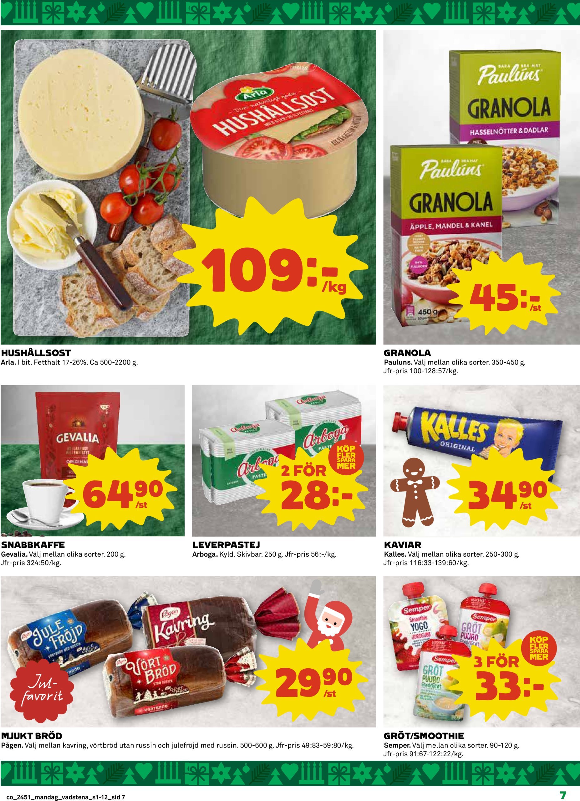 coop - Coop-reklambladet giltigt från 16/12 - 25/12 - page: 7