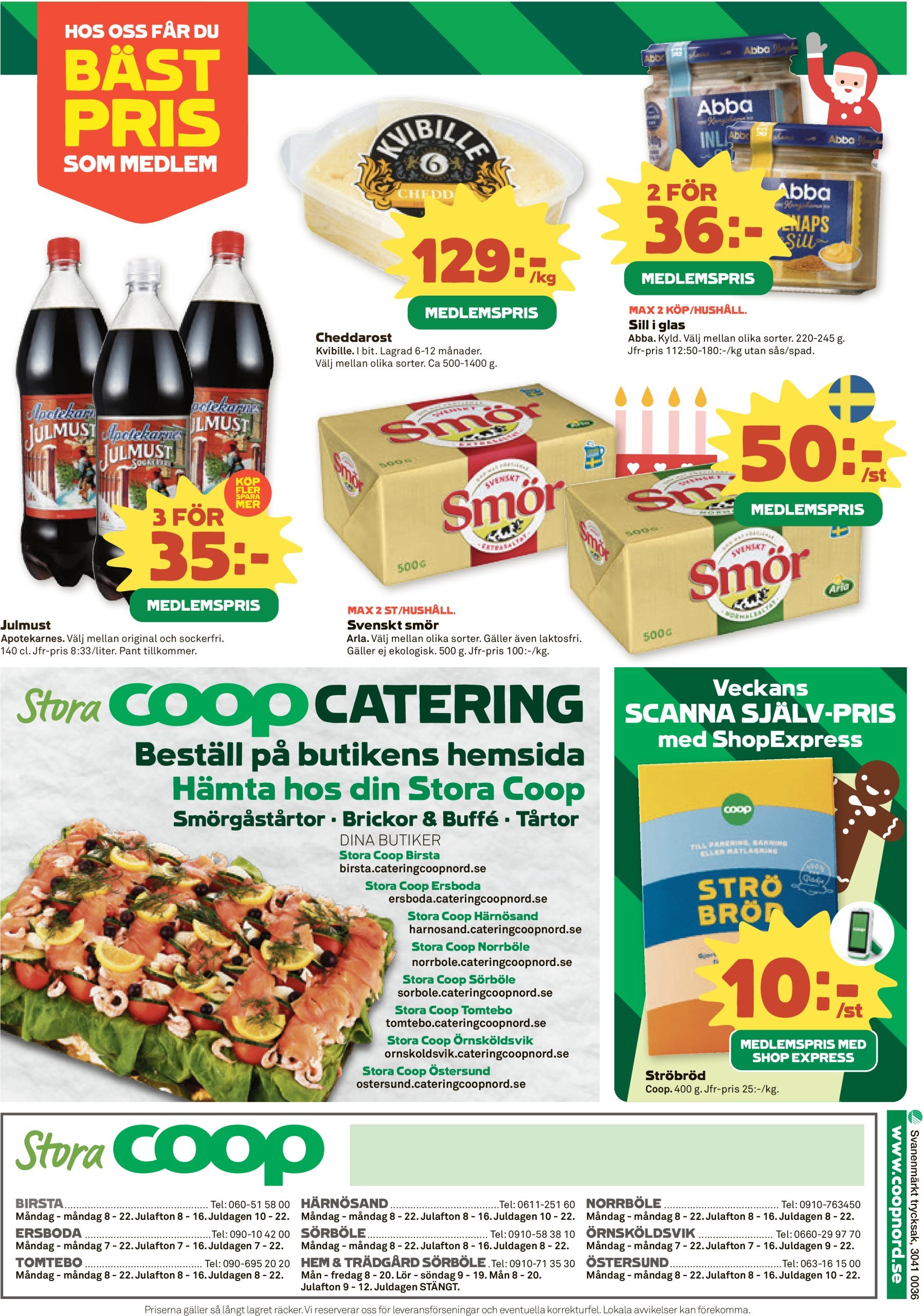 coop - Stora Coop - Ersboda, Tomtebo-reklambladet giltigt från 16/12 - 25/12 - page: 16