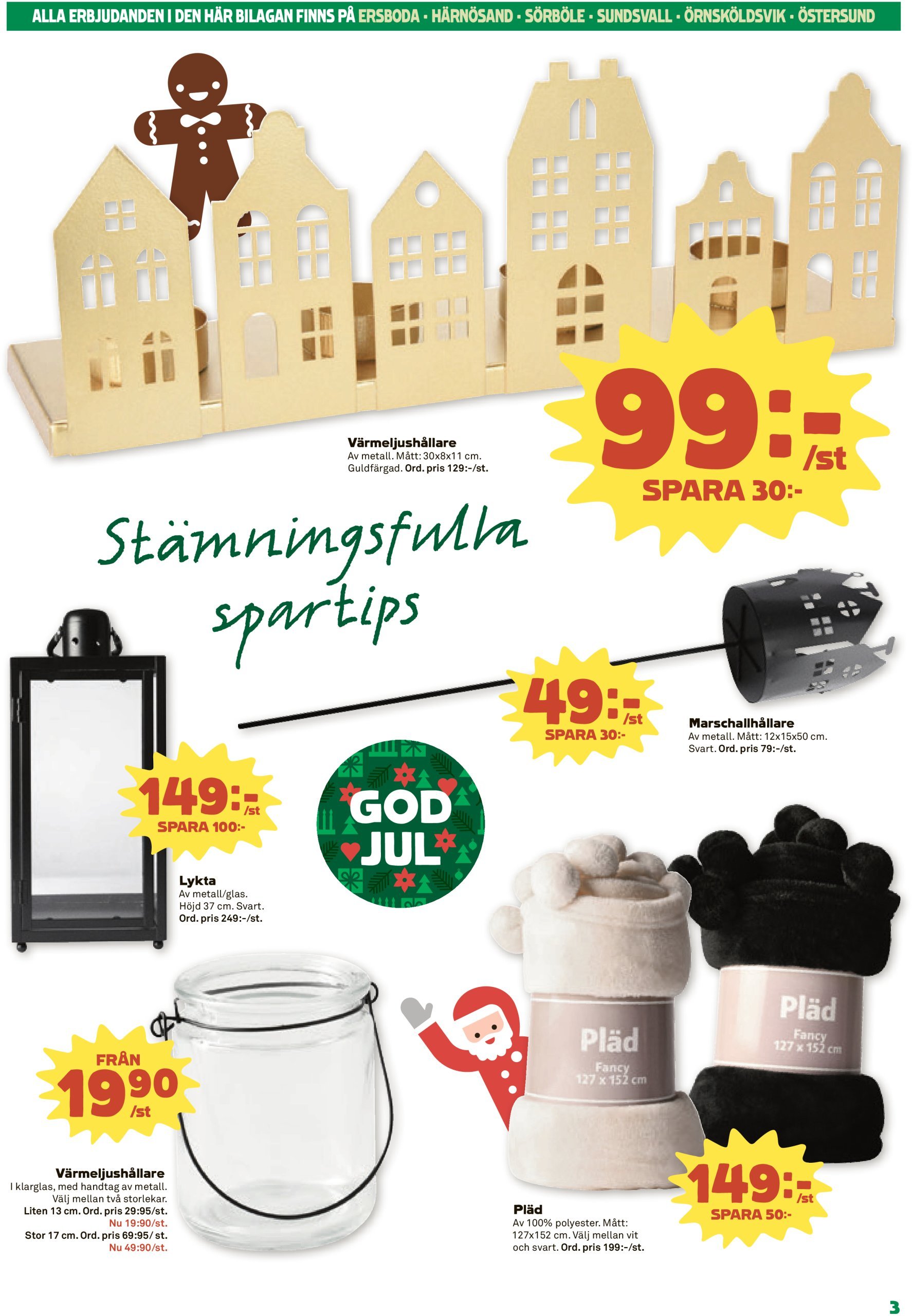 coop - Stora Coop - Ersboda, Tomtebo-reklambladet giltigt från 16/12 - 25/12 - page: 19