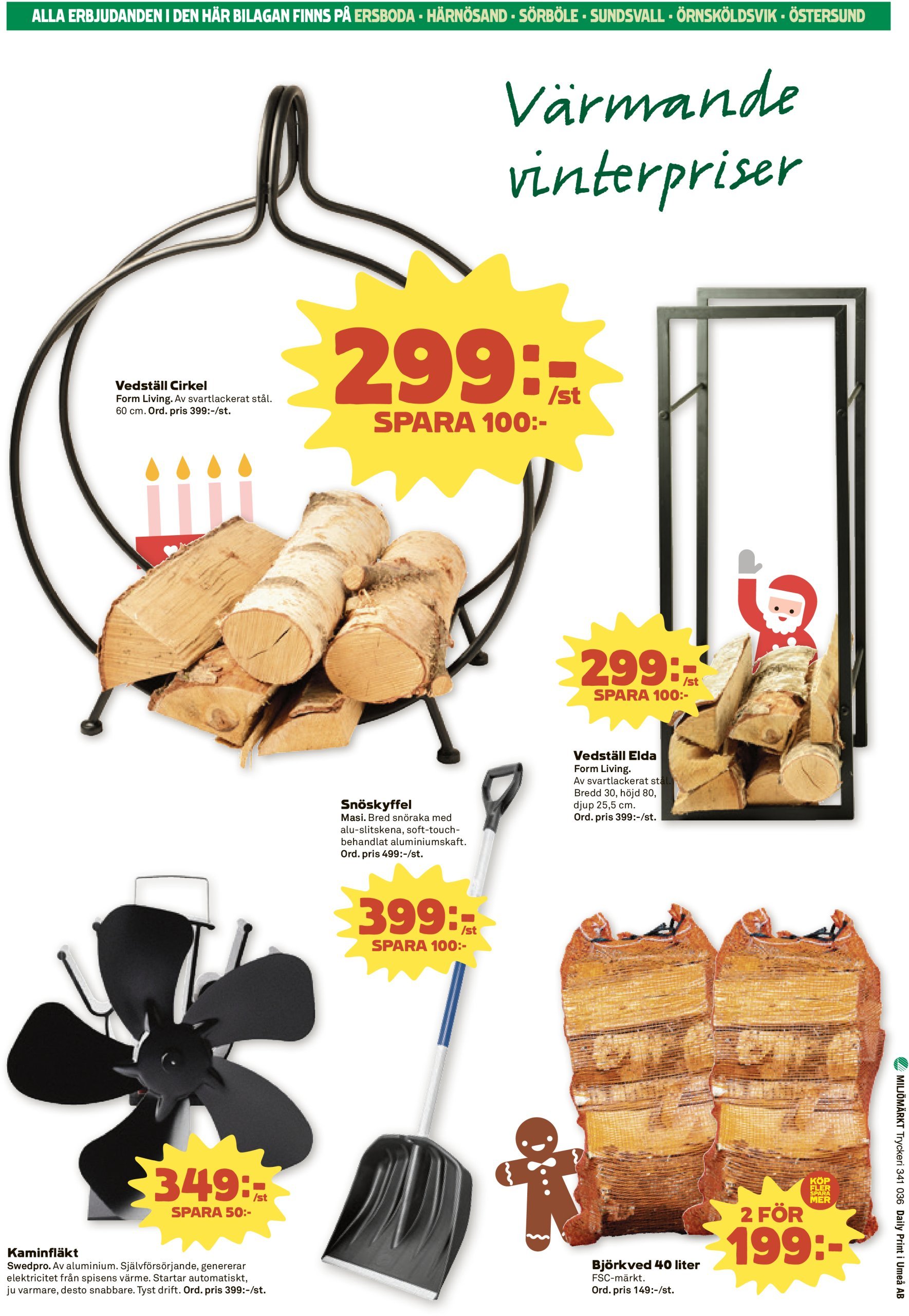 coop - Stora Coop - Ersboda, Tomtebo-reklambladet giltigt från 16/12 - 25/12 - page: 24