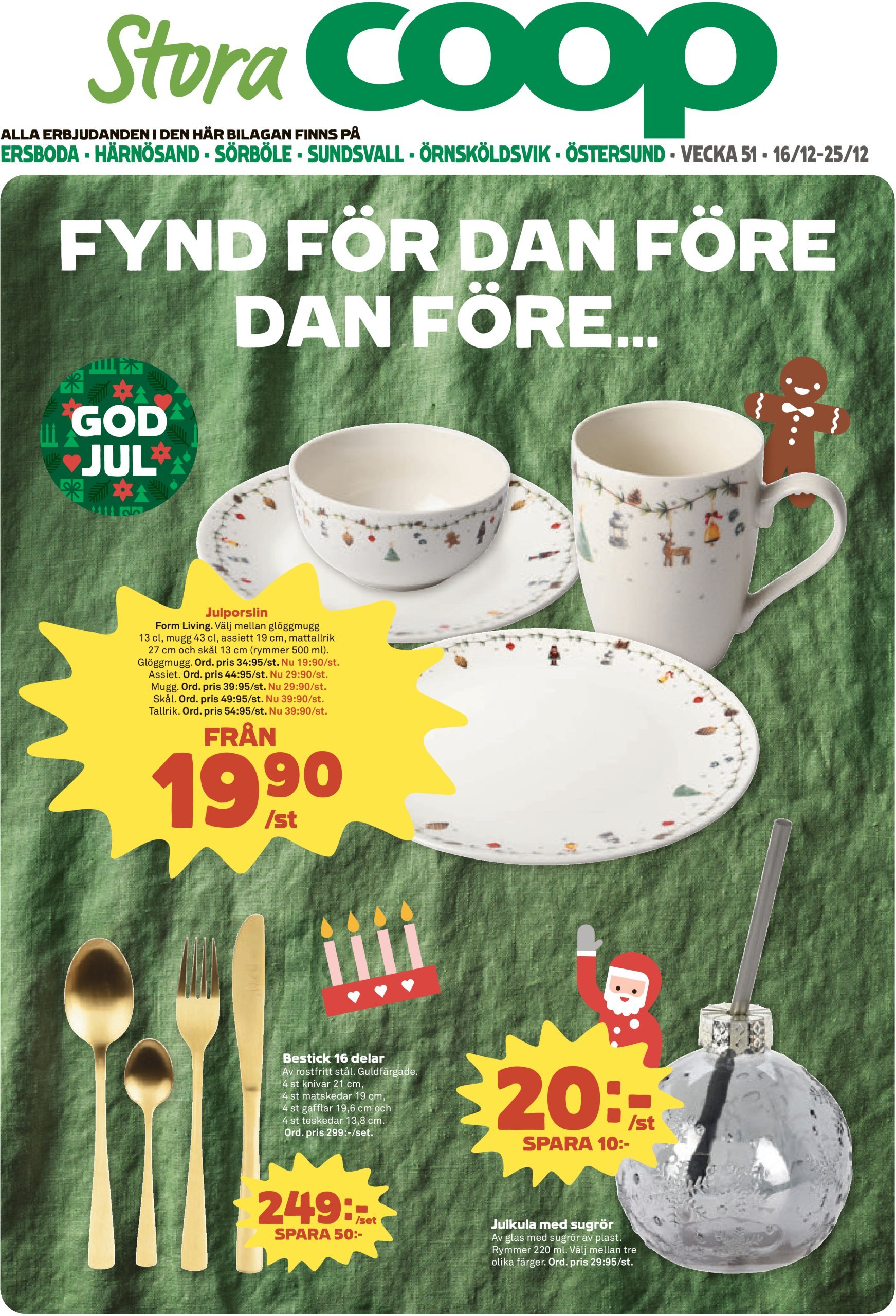 coop - Stora Coop - Ersboda, Tomtebo-reklambladet giltigt från 16/12 - 25/12 - page: 17