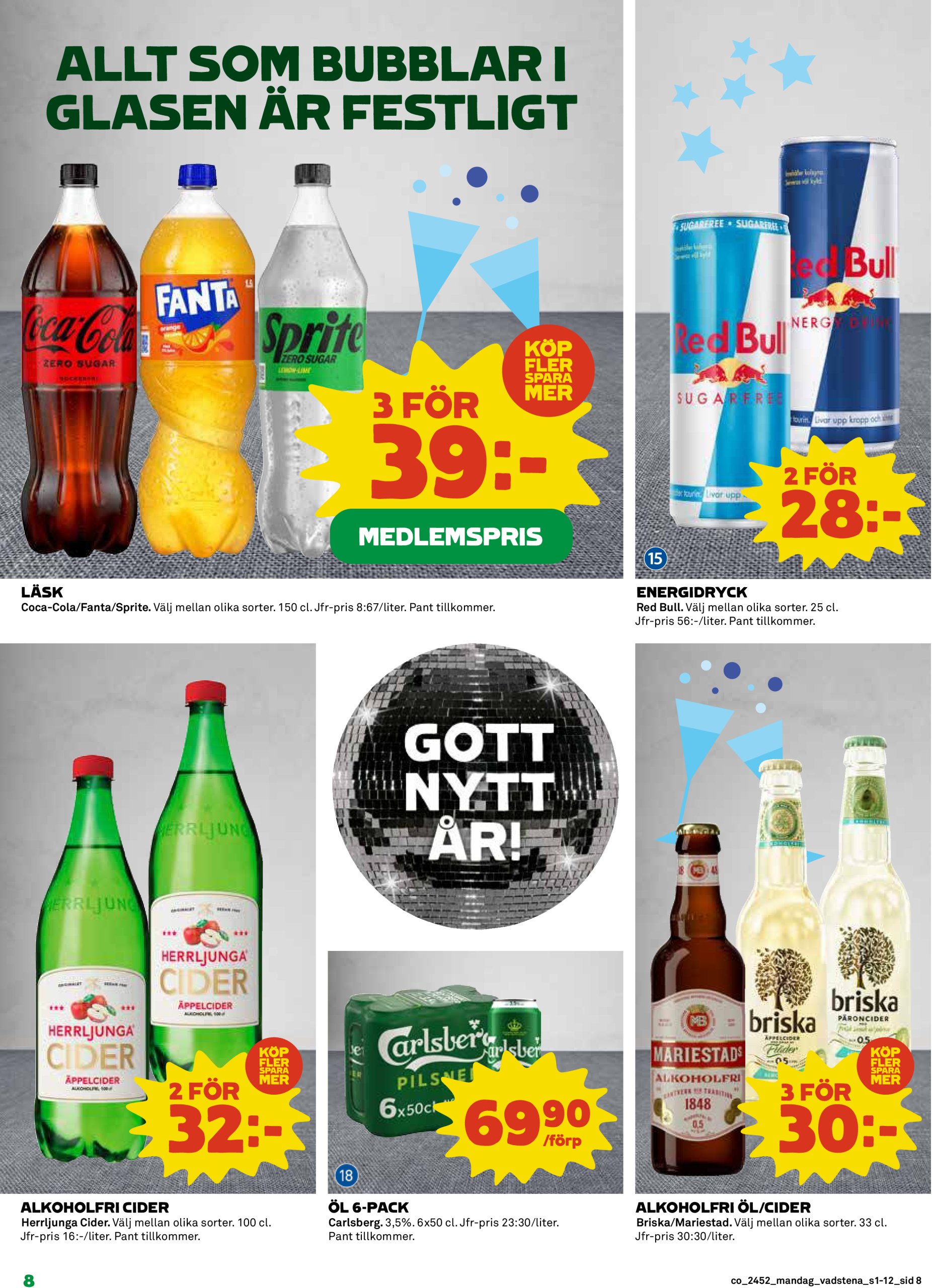 coop - Coop-reklambladet giltigt från 26/12 - 01/01 - page: 8