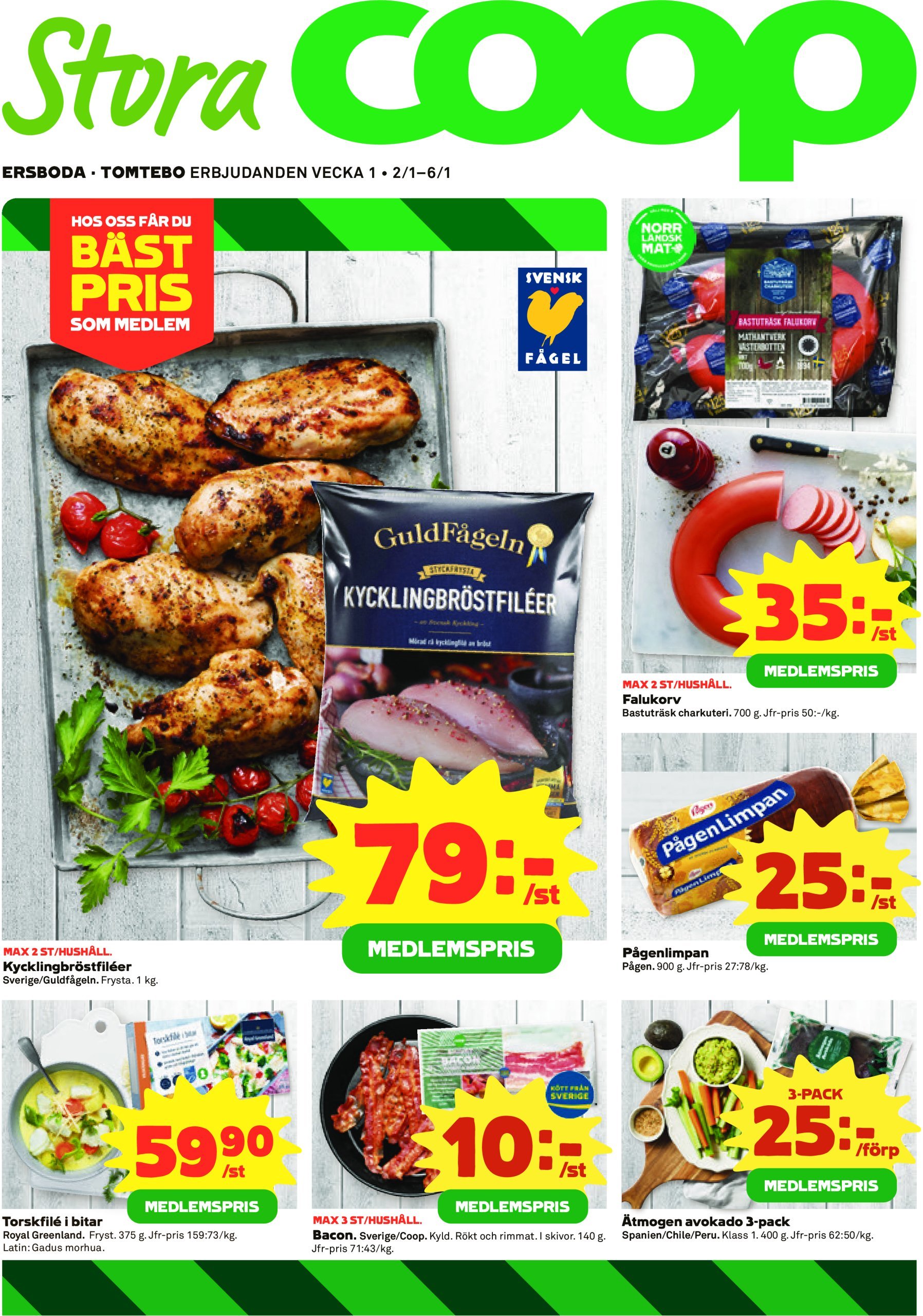 coop - Stora Coop-reklambladet giltigt från 02/01 - 06/01