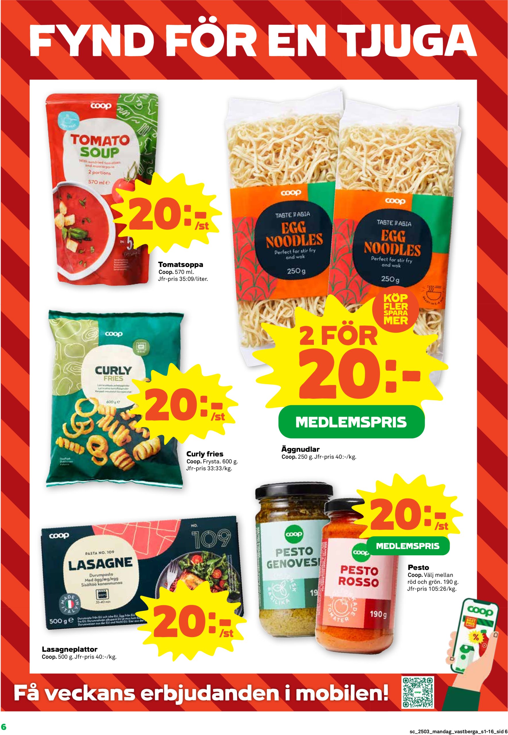 coop - Stora Coop-reklambladet giltigt från 13/01 - 19/01 - page: 6