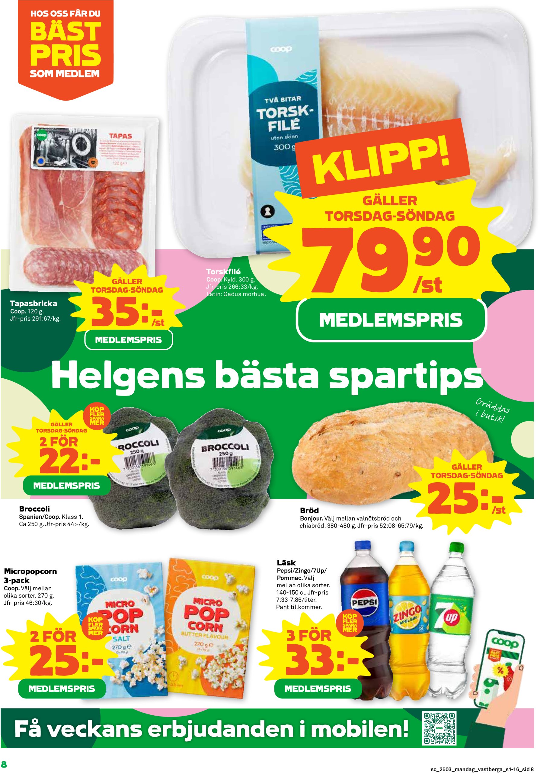 coop - Stora Coop-reklambladet giltigt från 13/01 - 19/01 - page: 8