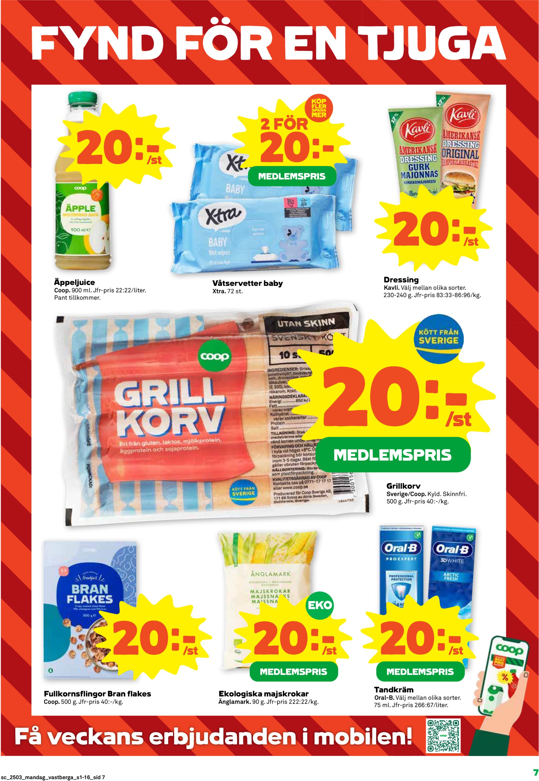 coop - Stora Coop-reklambladet giltigt från 13/01 - 19/01 - page: 7