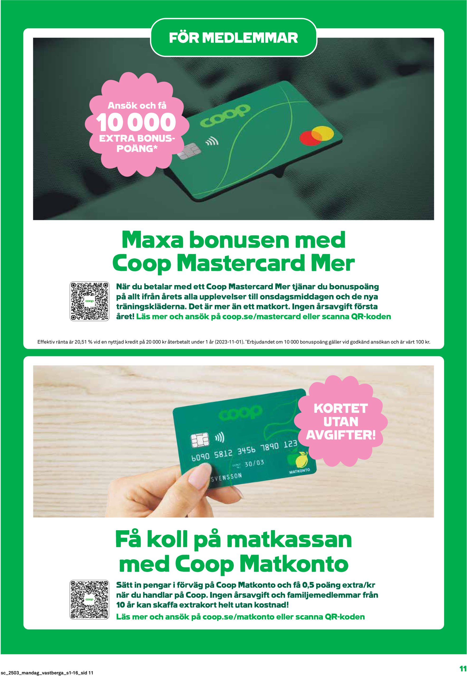 coop - Stora Coop-reklambladet giltigt från 13/01 - 19/01 - page: 11