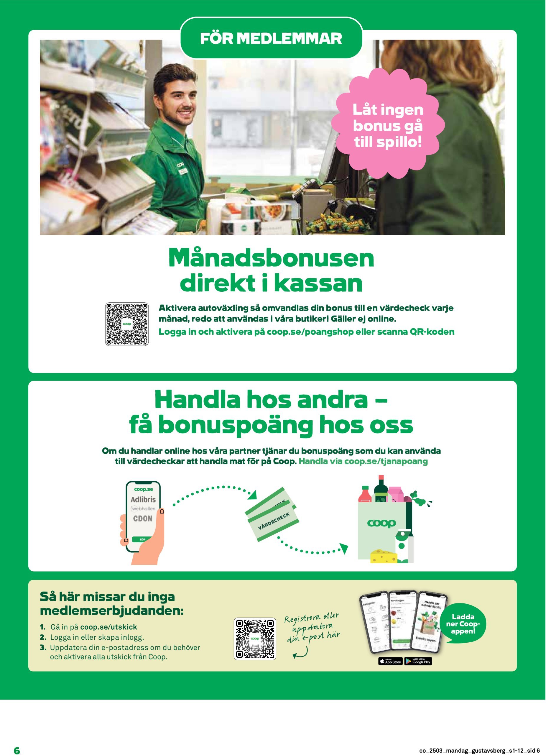 coop - Coop-reklambladet giltigt från 13/01 - 19/01 - page: 6