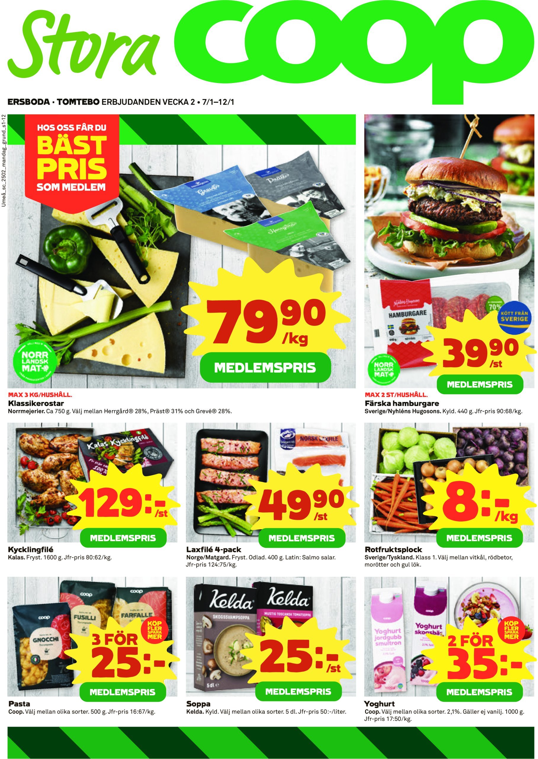 coop - Stora Coop-reklambladet giltigt från 07/01 - 12/01