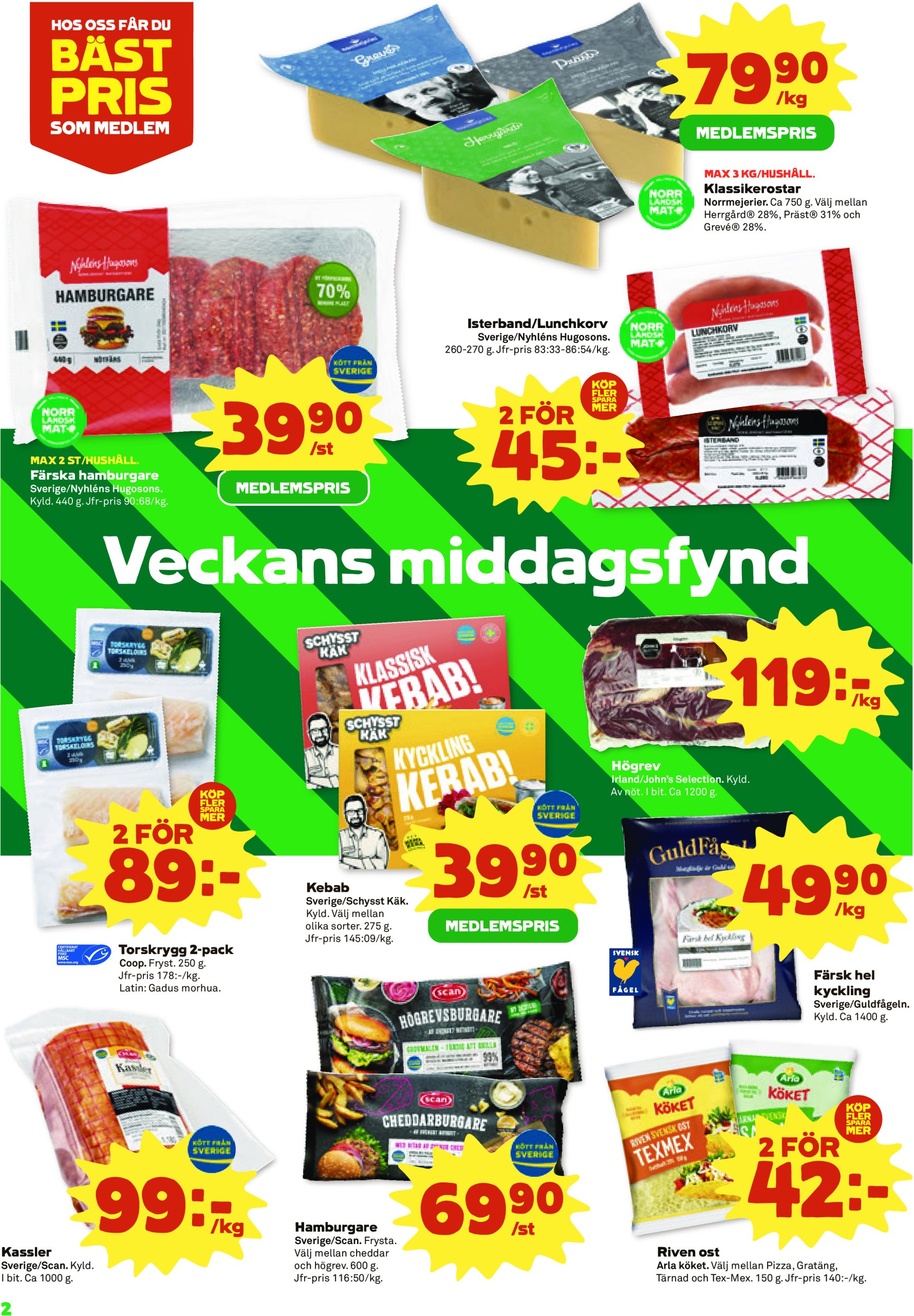 coop - Stora Coop-reklambladet giltigt från 07/01 - 12/01 - page: 2