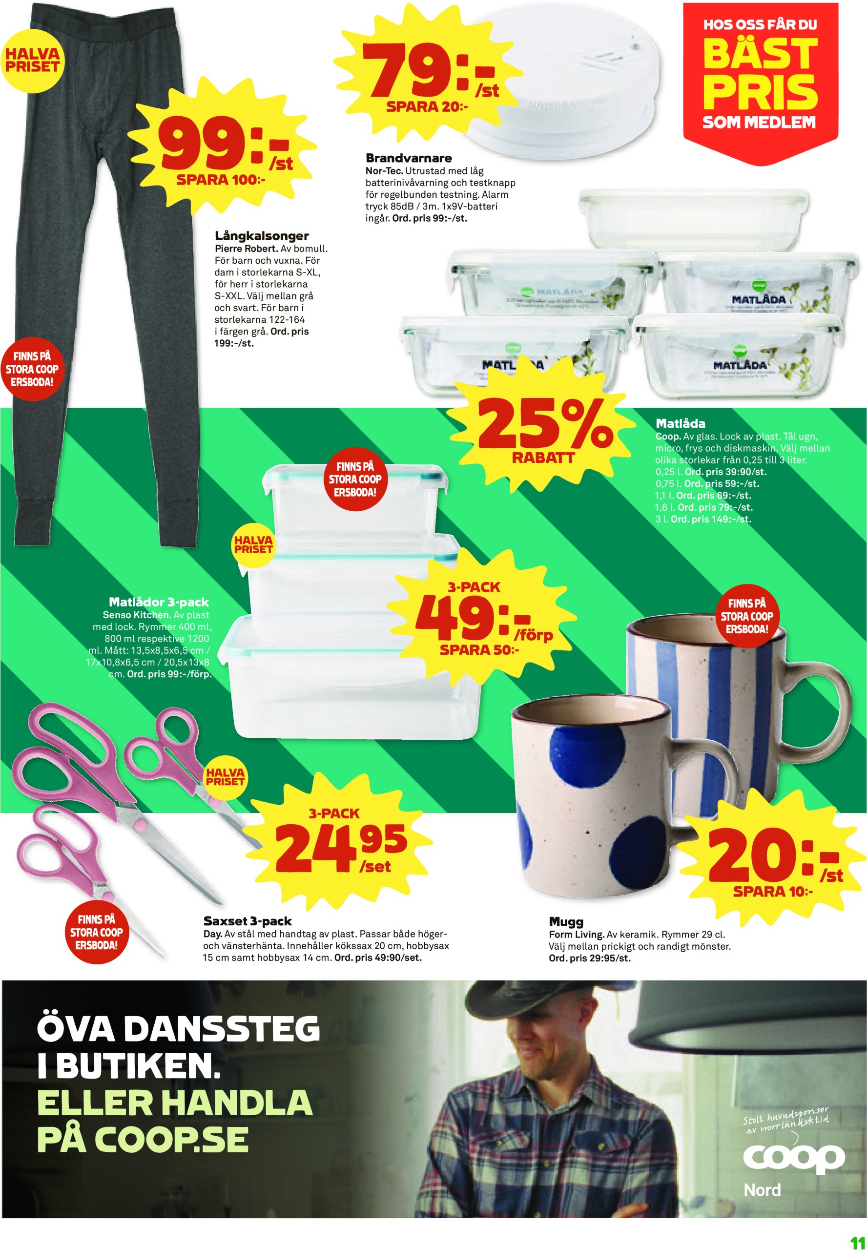 coop - Stora Coop-reklambladet giltigt från 07/01 - 12/01 - page: 11