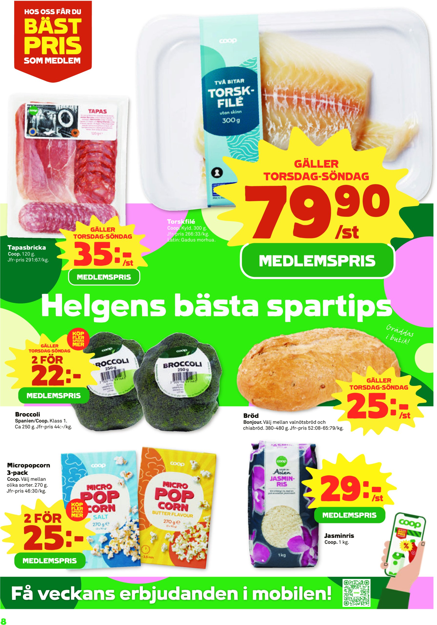 coop - Stora Coop - Ersboda, Tomtebo-reklambladet giltigt från 13/01 - 19/01 - page: 8