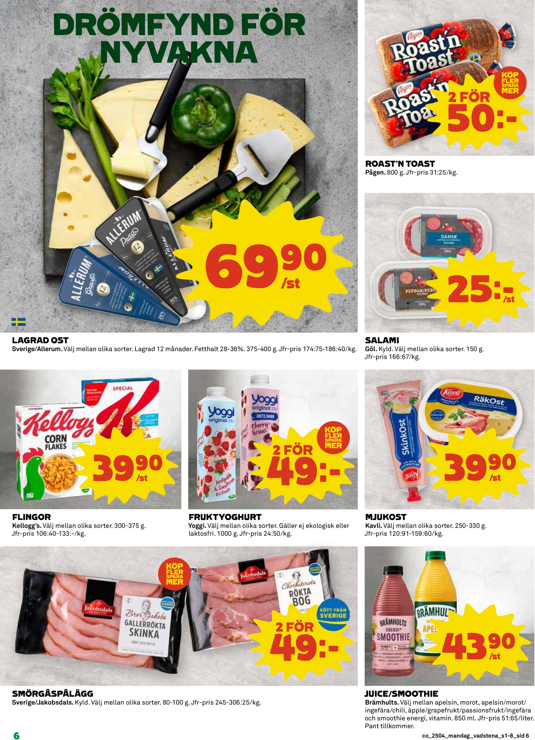 coop - Coop-reklambladet giltigt från 20/01 - 26/01 - page: 6