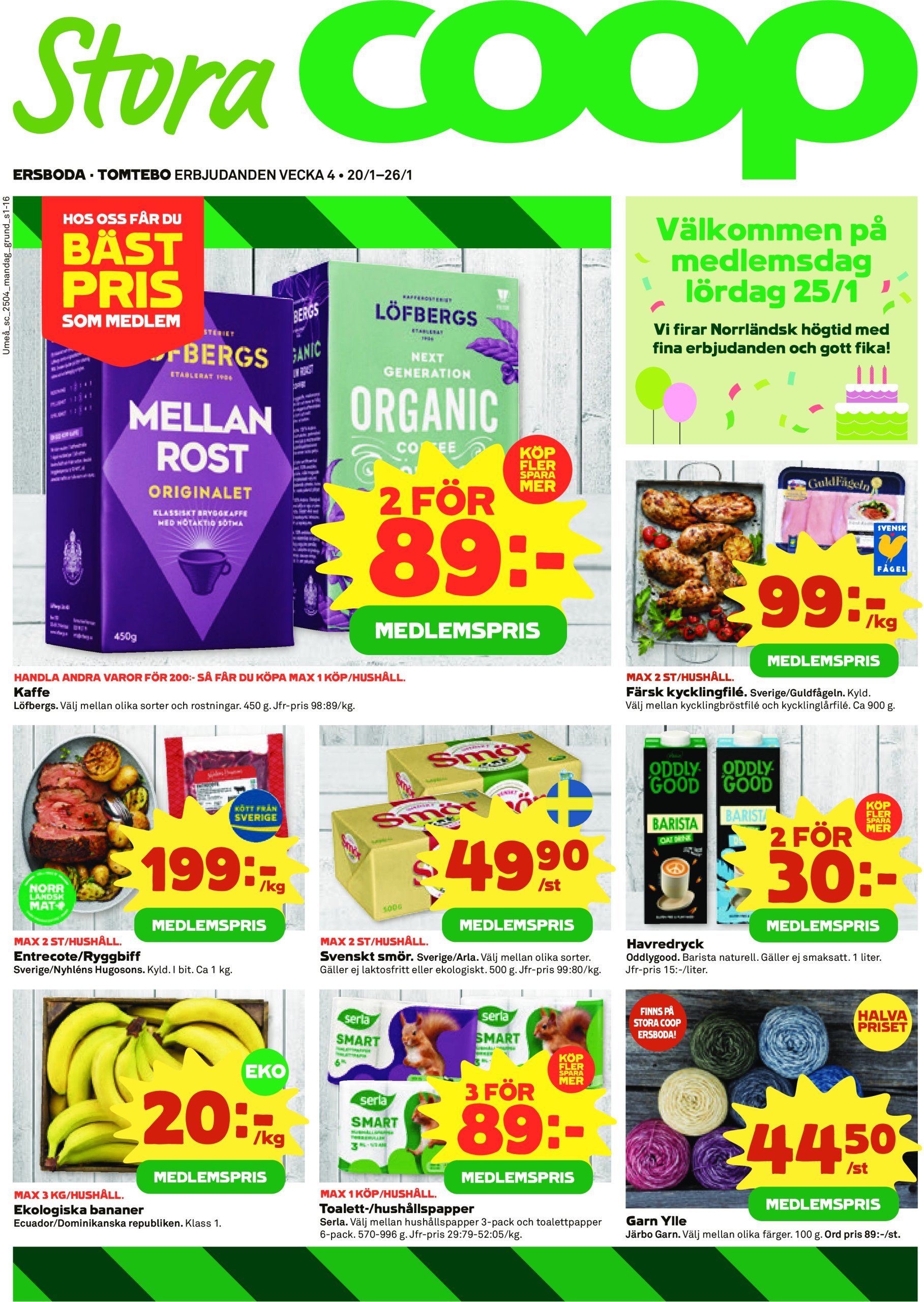 coop - Stora Coop-reklambladet giltigt från 20/01 - 26/01 - page: 1