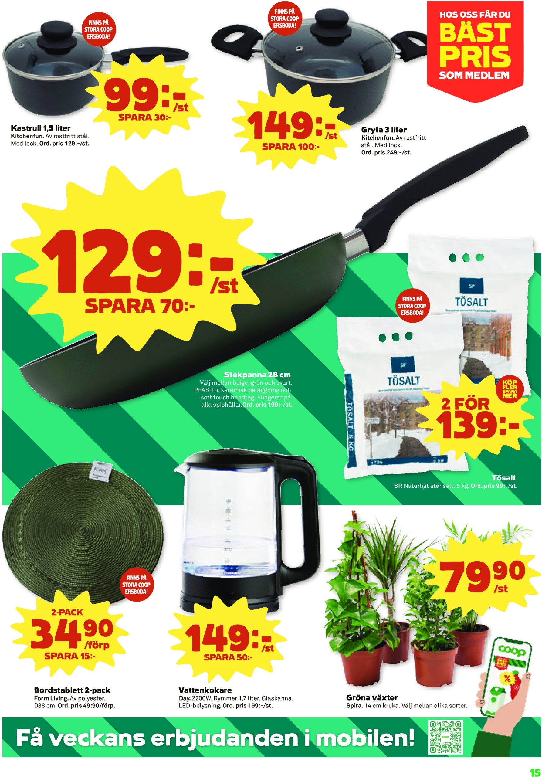 coop - Stora Coop-reklambladet giltigt från 20/01 - 26/01 - page: 15