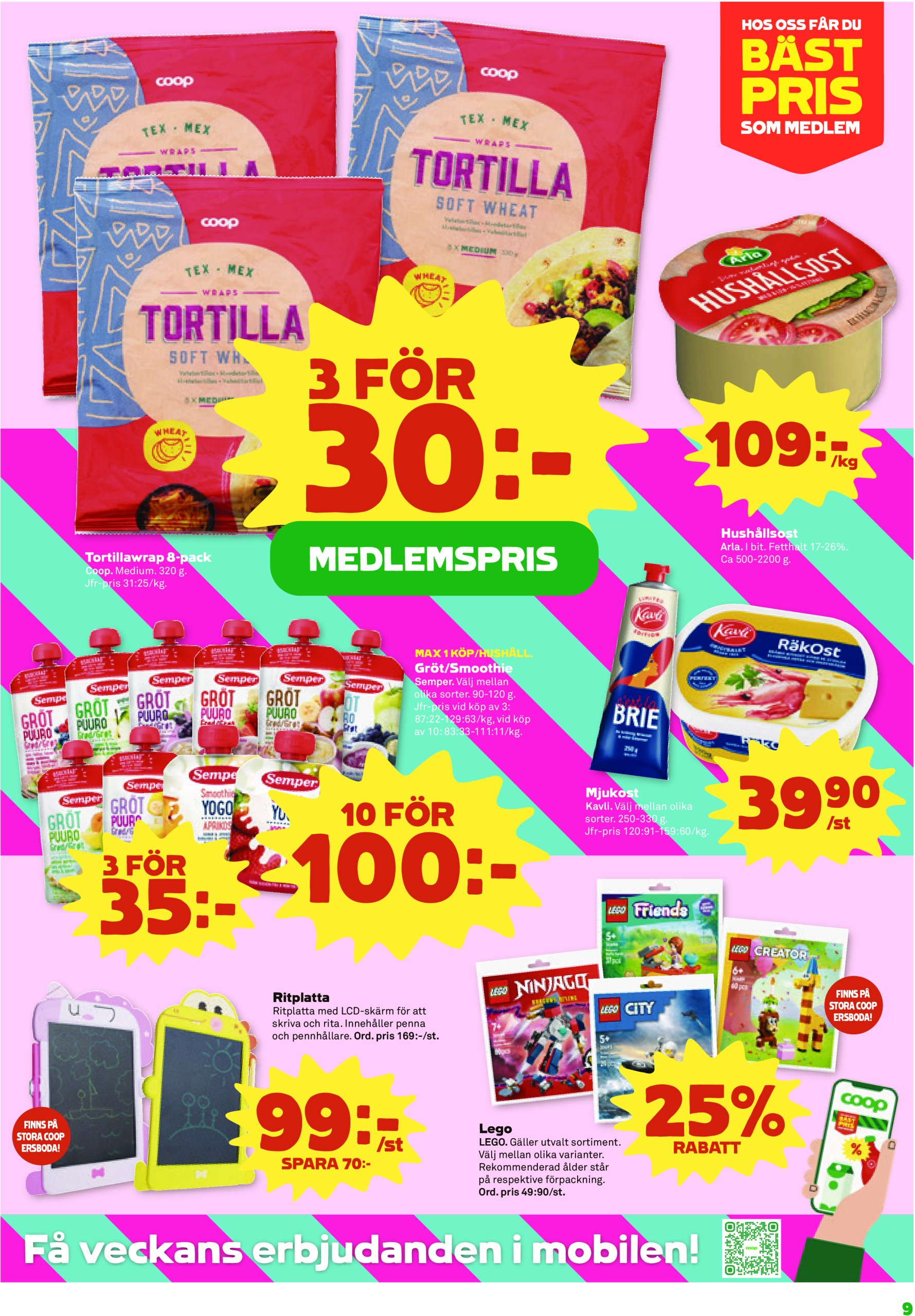 coop - Stora Coop-reklambladet giltigt från 20/01 - 26/01 - page: 9