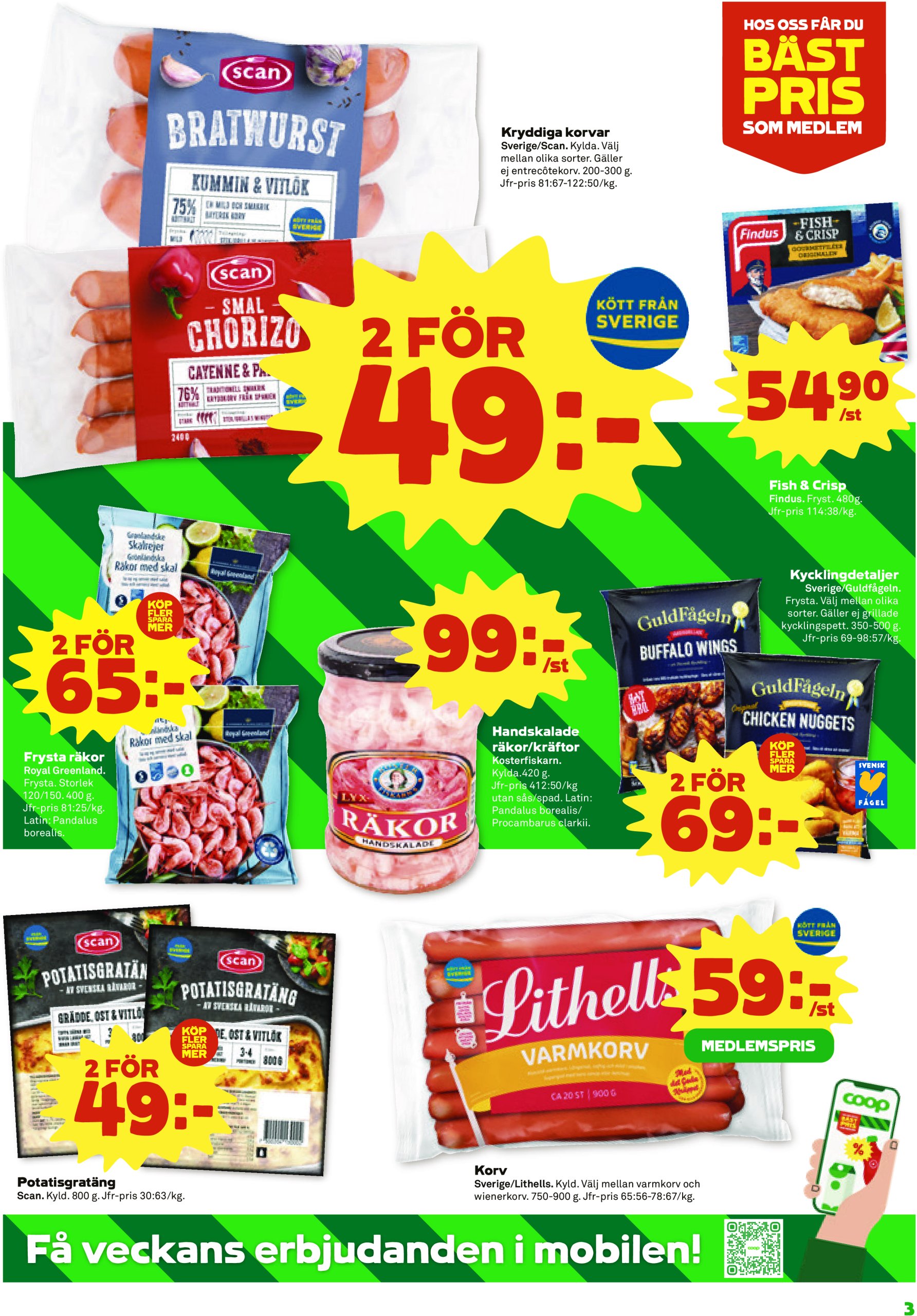 coop - Stora Coop-reklambladet giltigt från 20/01 - 26/01 - page: 3