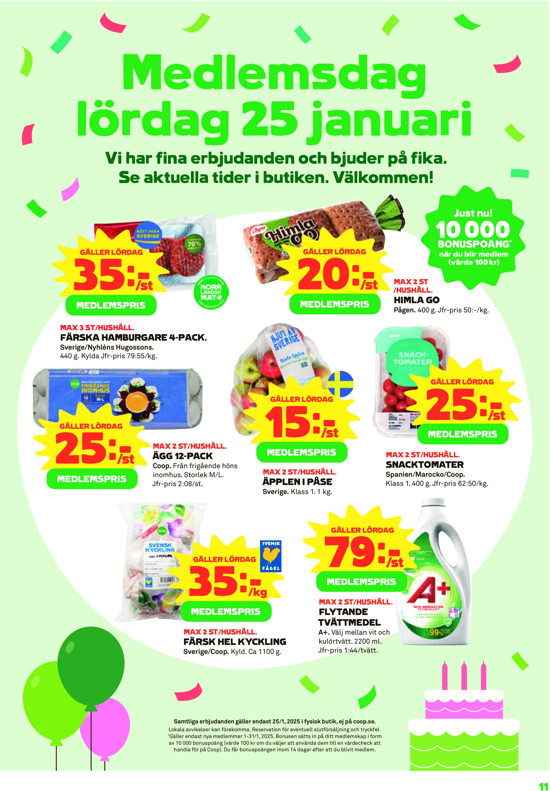 coop - Stora Coop-reklambladet giltigt från 20/01 - 26/01 - page: 11