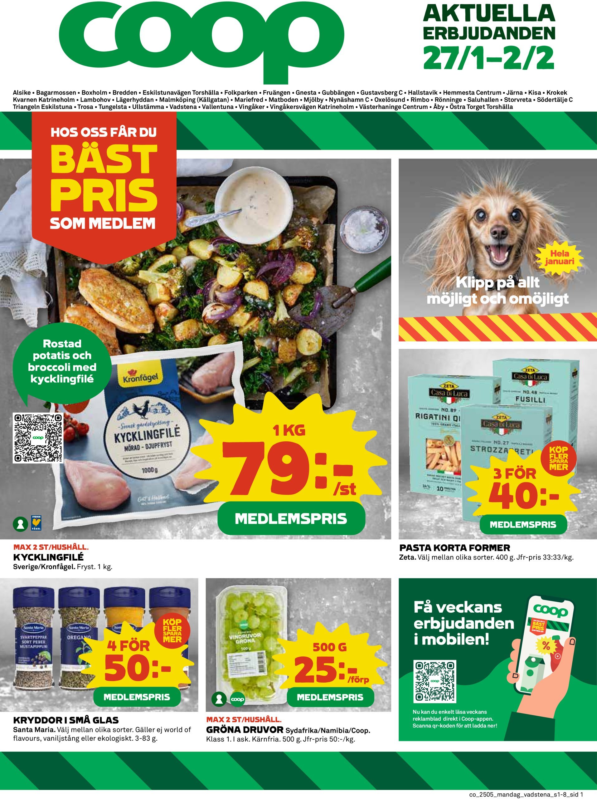 coop - Coop-reklambladet giltigt från 27/01 - 02/02