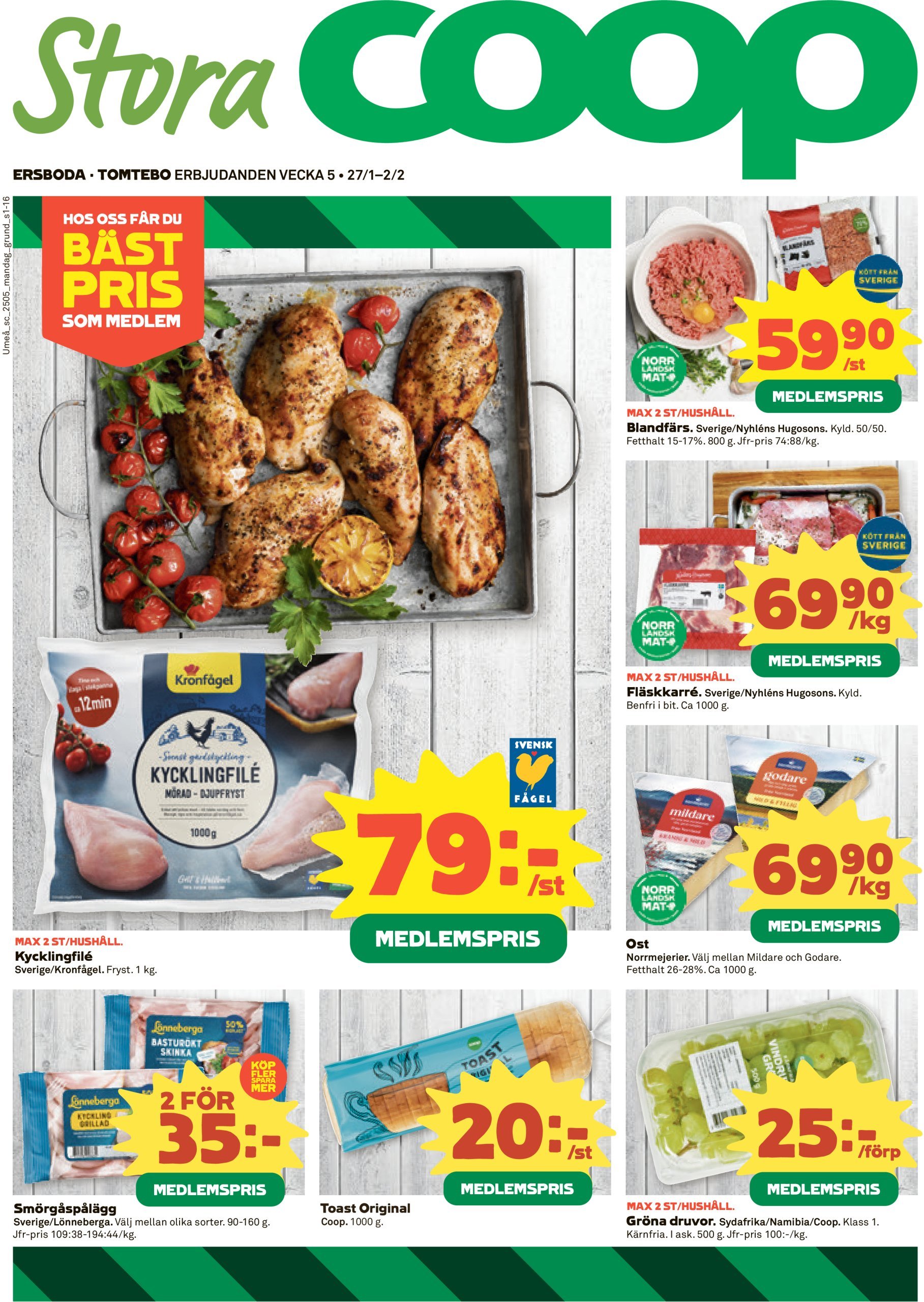 coop - Stora Coop-reklambladet giltigt från 27/01 - 02/02