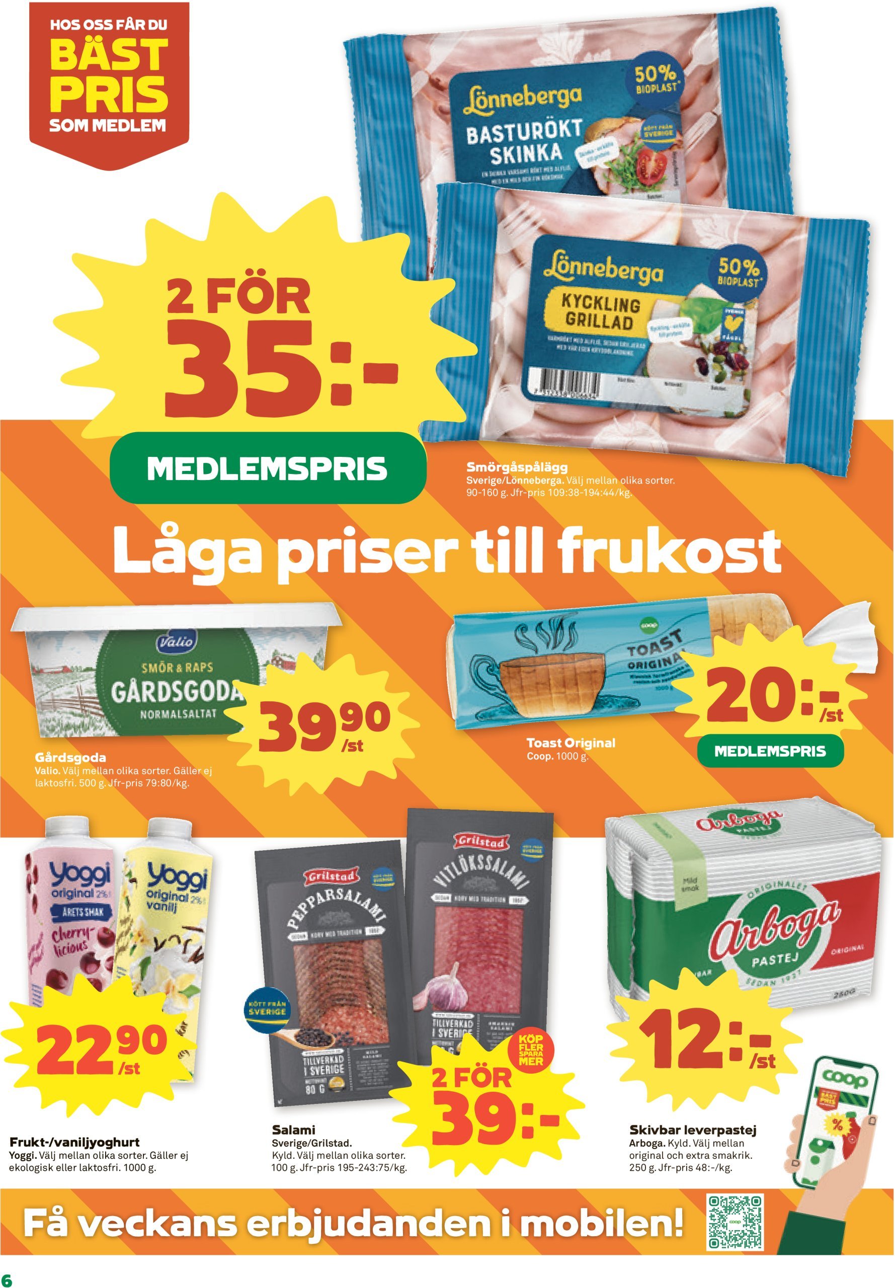 coop - Stora Coop-reklambladet giltigt från 27/01 - 02/02 - page: 6