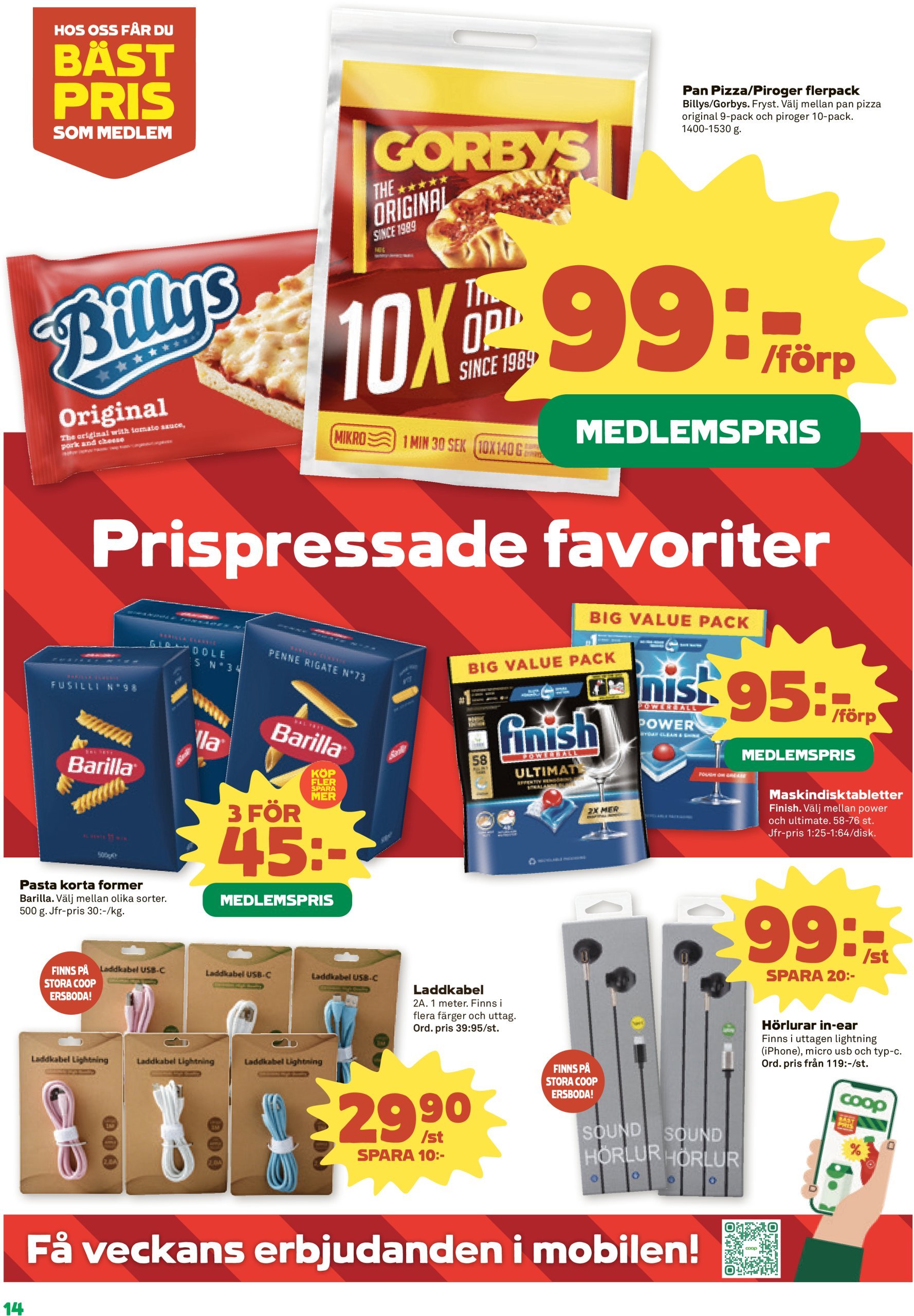 coop - Stora Coop-reklambladet giltigt från 27/01 - 02/02 - page: 14