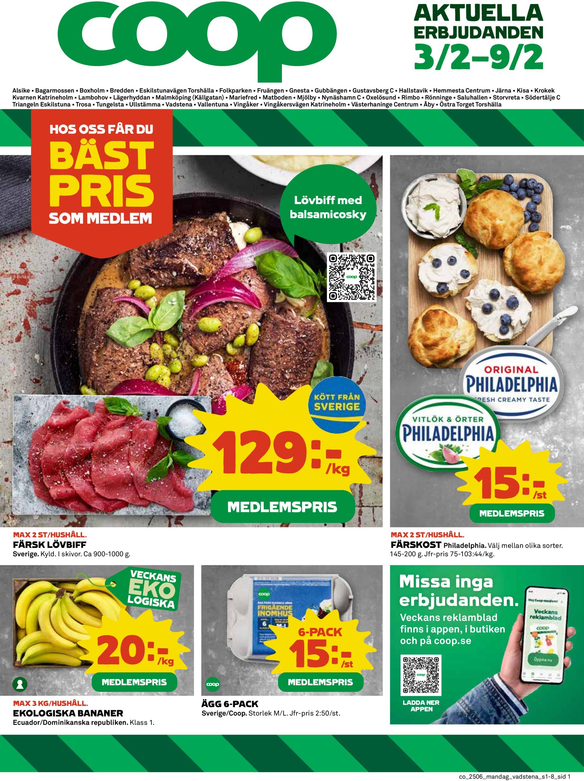 coop - Coop-reklambladet giltigt från 03/02 - 09/02