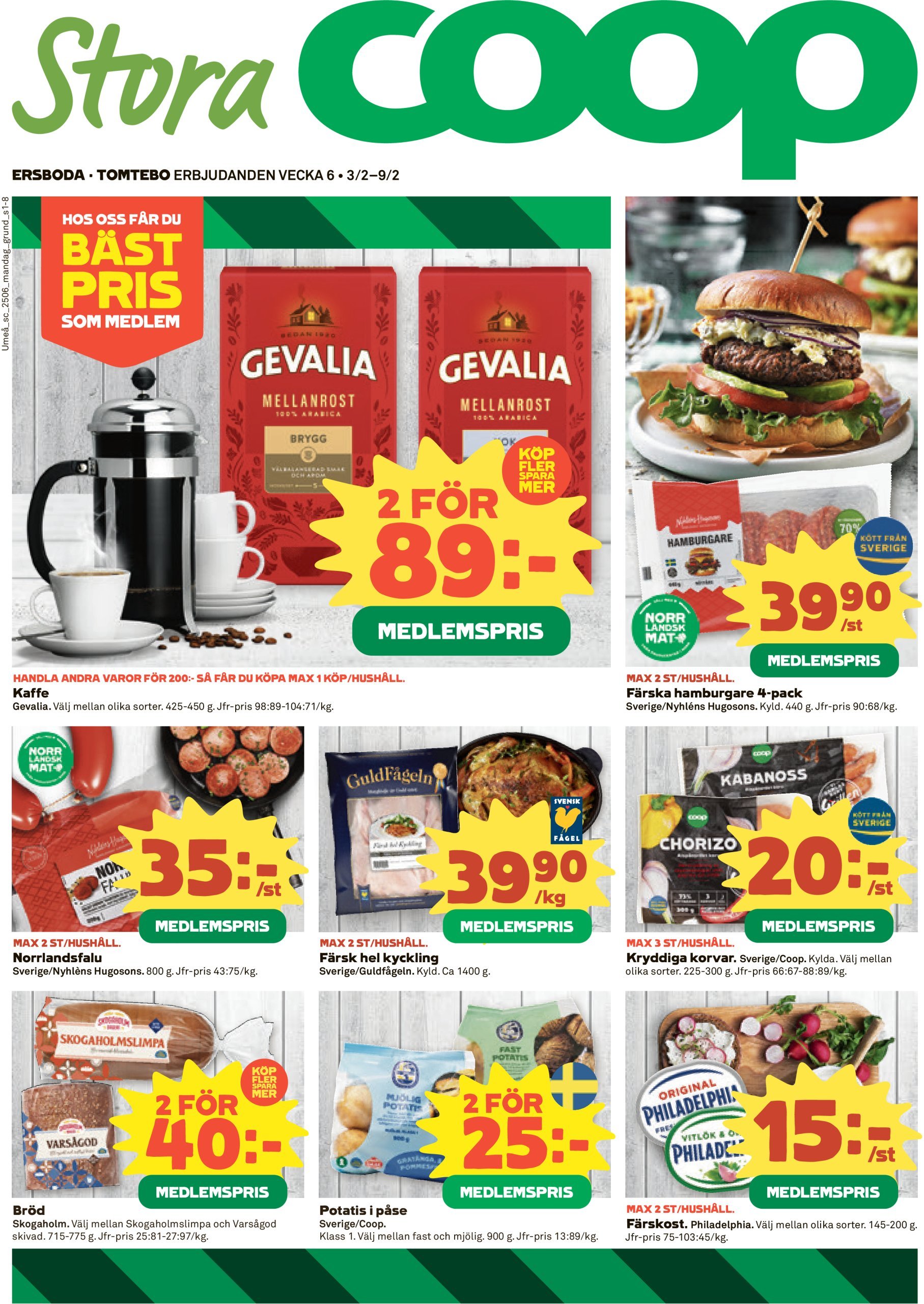 coop - Stora Coop-reklambladet giltigt från 03/02 - 09/02