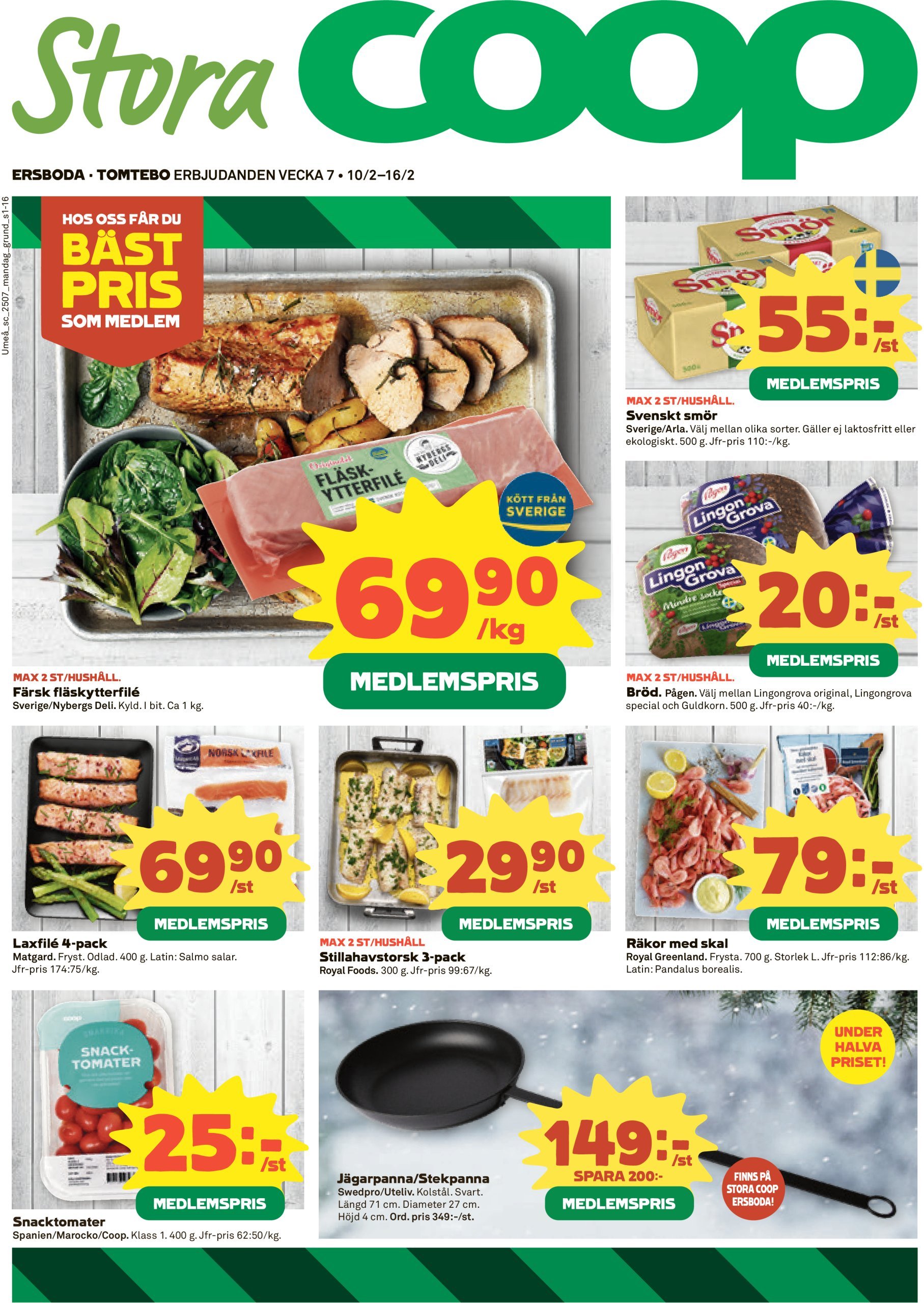 coop - Stora Coop-reklambladet giltigt från 10/02 - 16/02