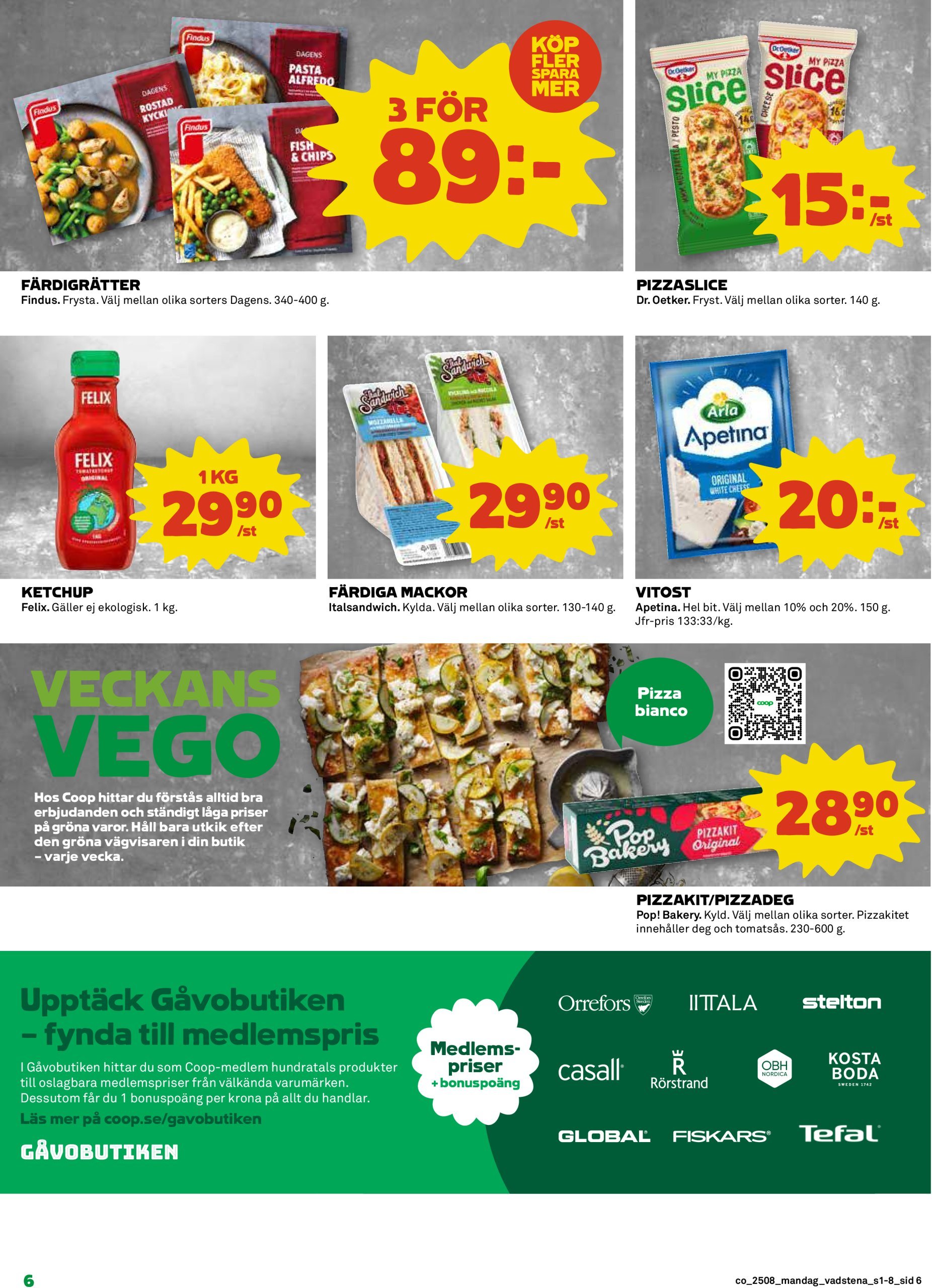 coop - Coop-reklambladet giltigt från 17/02 - 23/02 - page: 6