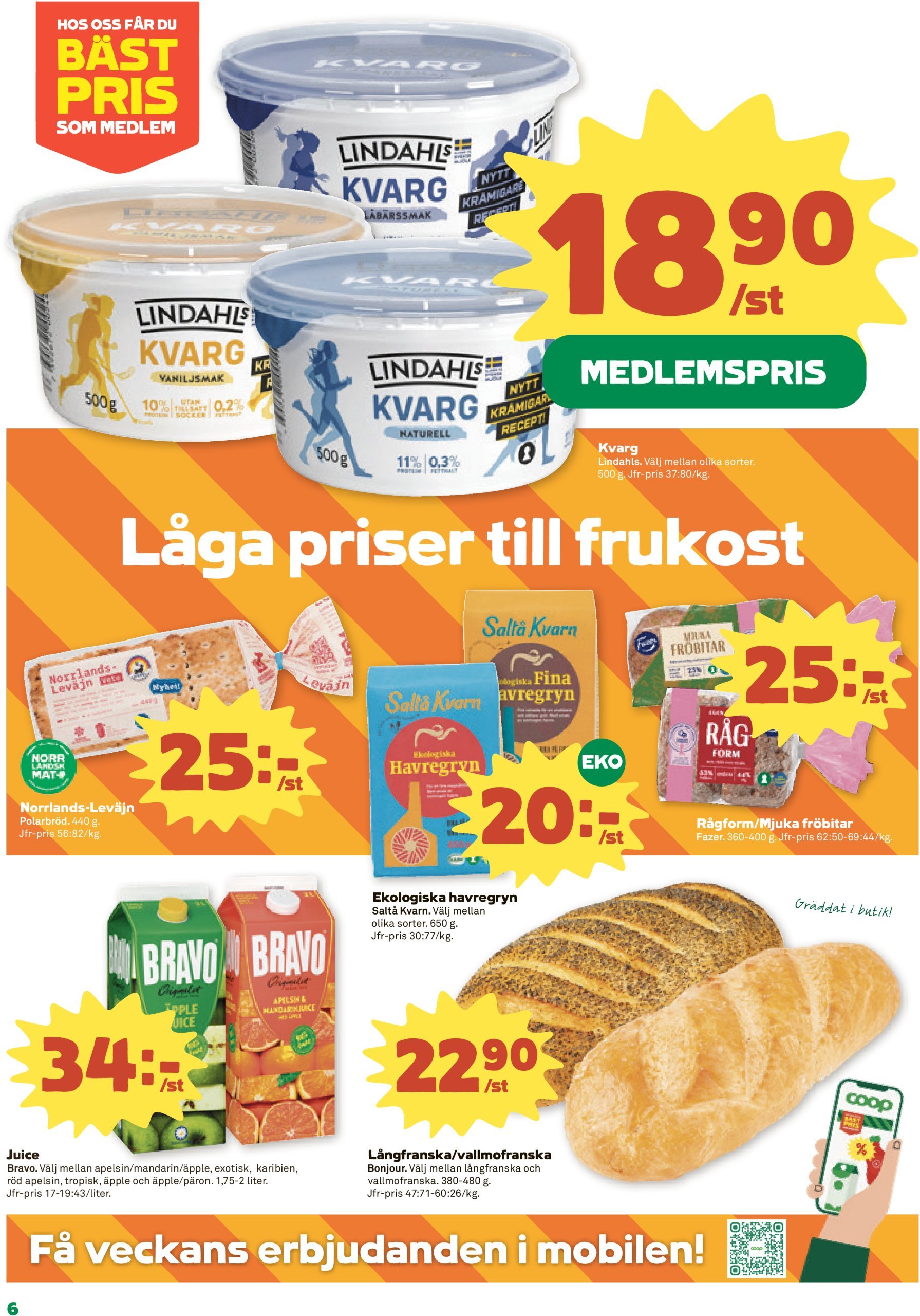 coop - Stora Coop-reklambladet giltigt från 17/02 - 23/02 - page: 6