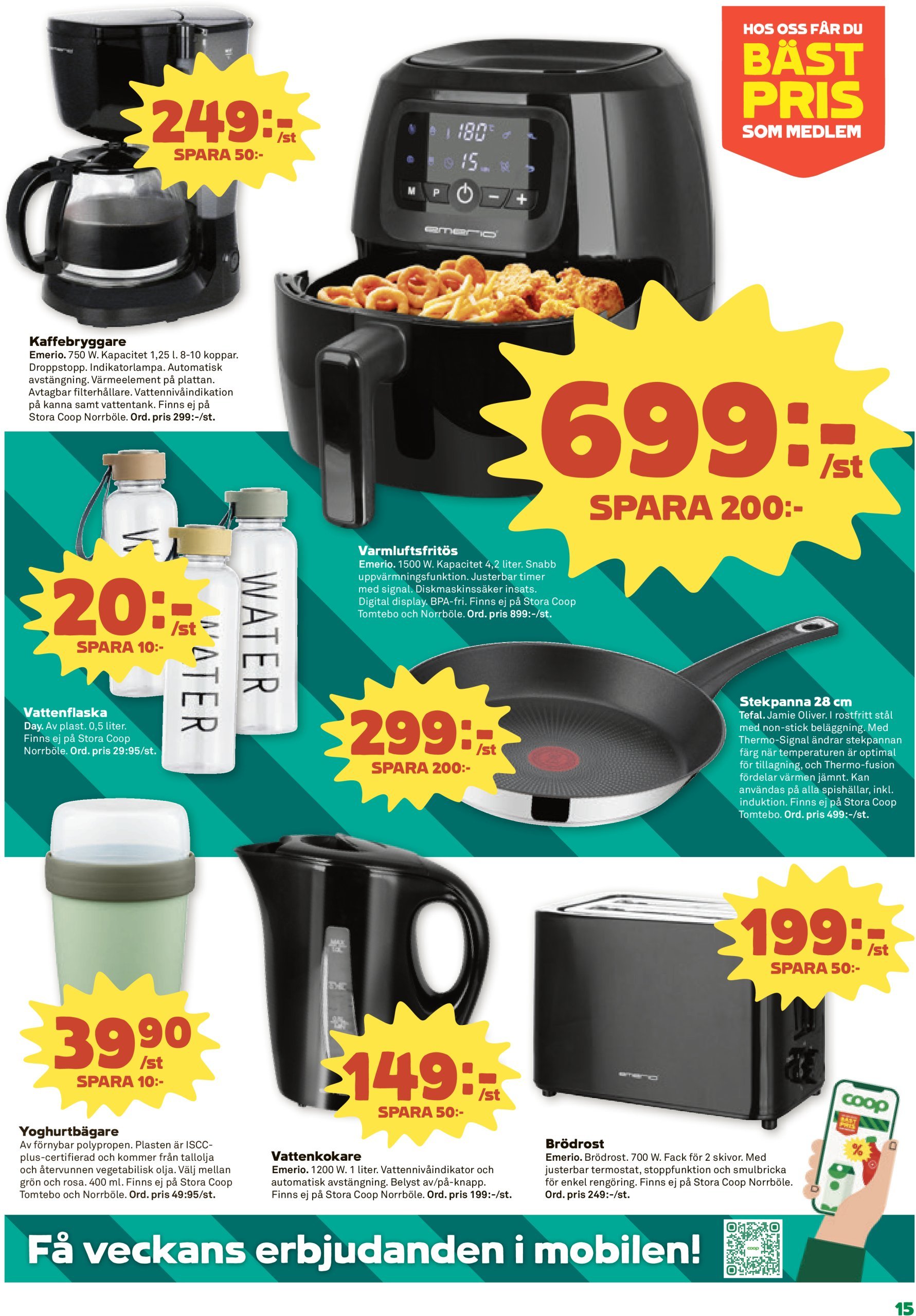 coop - Stora Coop-reklambladet giltigt från 17/02 - 23/02 - page: 15