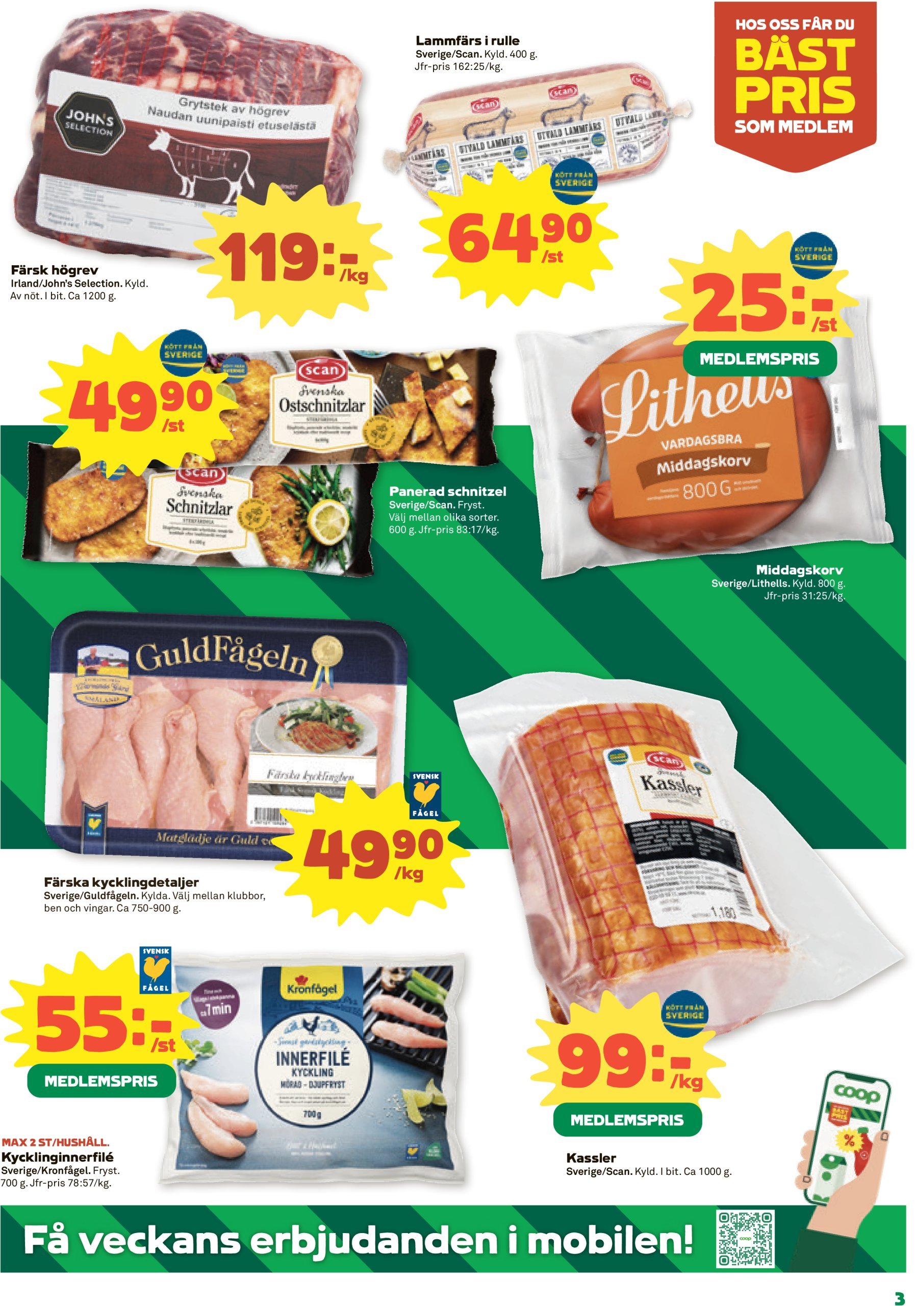 coop - Stora Coop-reklambladet giltigt från 17/02 - 23/02 - page: 3