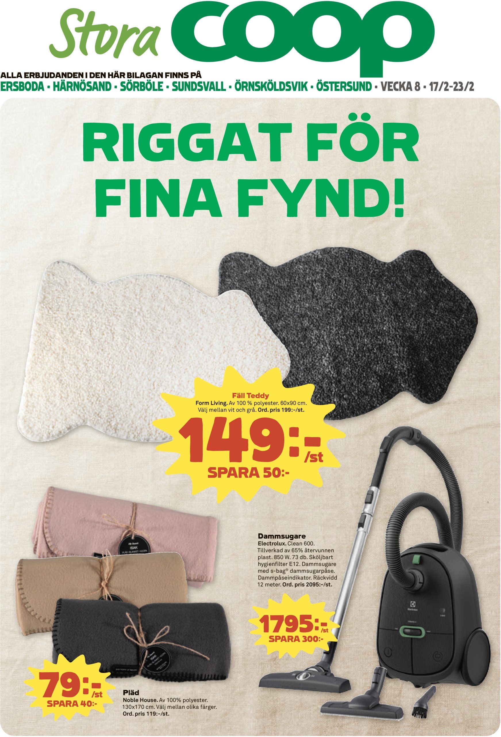 coop - Stora Coop-reklambladet giltigt från 17/02 - 23/02 - page: 17