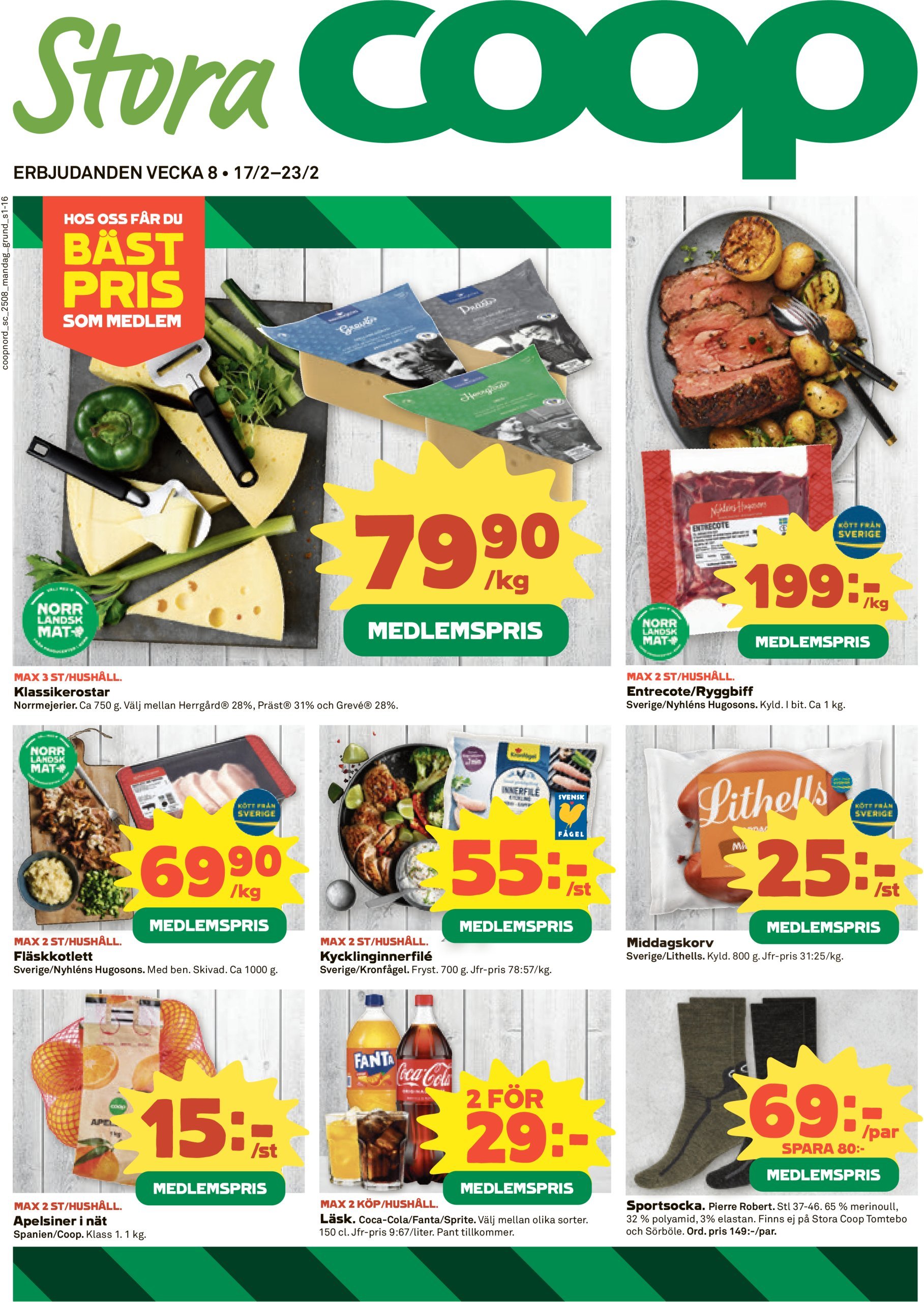 coop - Stora Coop-reklambladet giltigt från 17/02 - 23/02