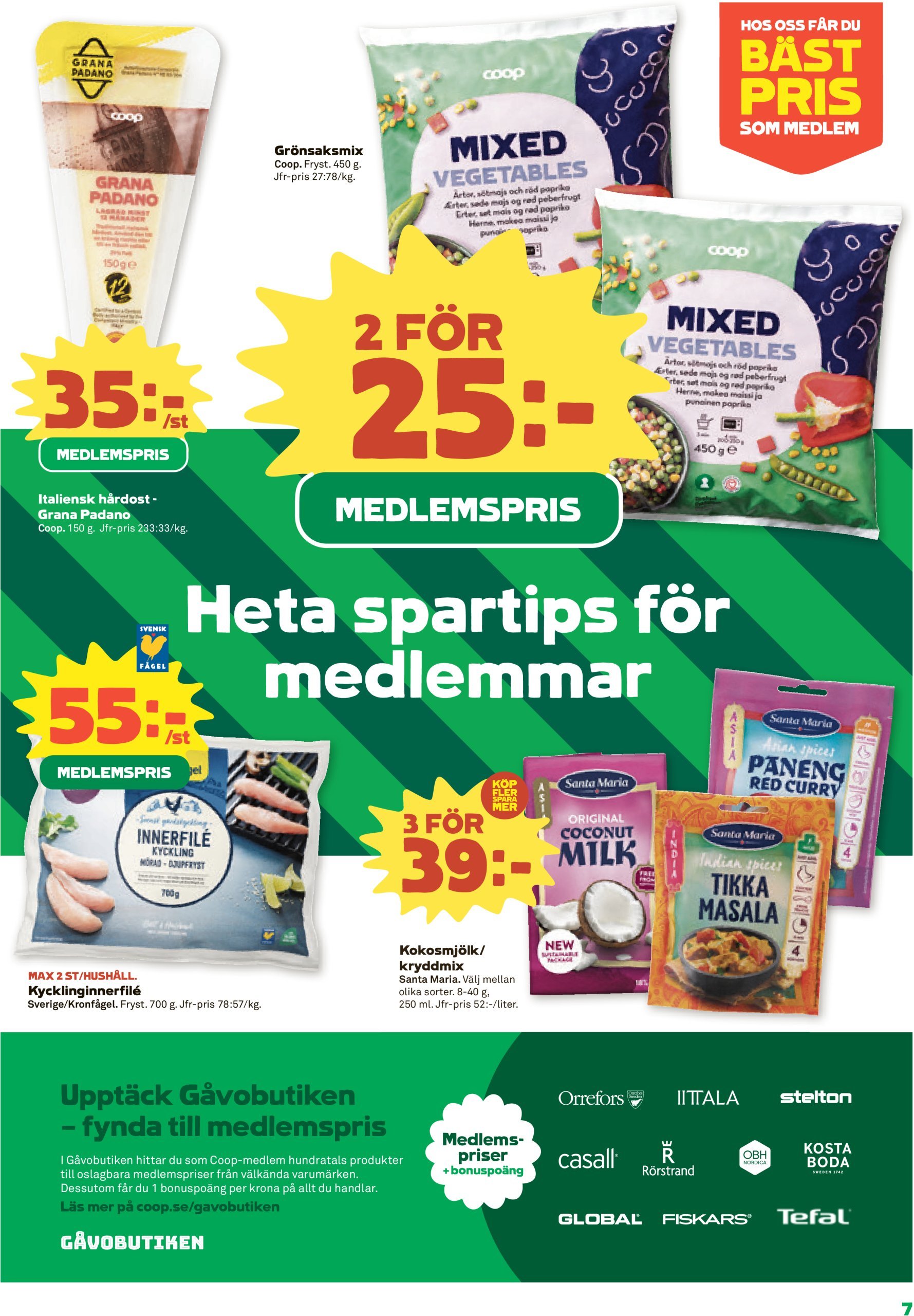 coop - Stora Coop-reklambladet giltigt från 17/02 - 23/02 - page: 7