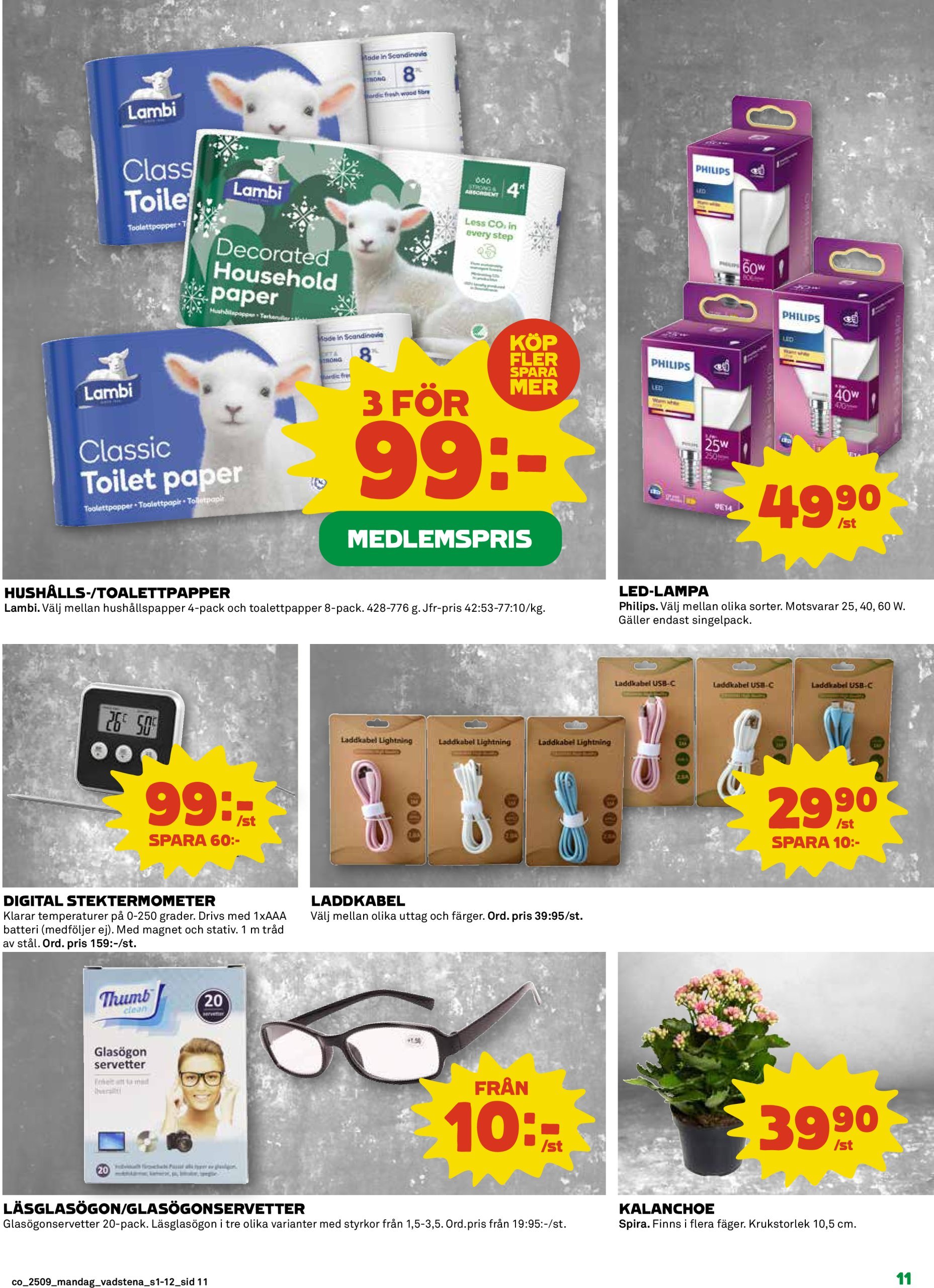 coop - Coop-reklambladet giltigt från 24/02 - 02/03 - page: 11