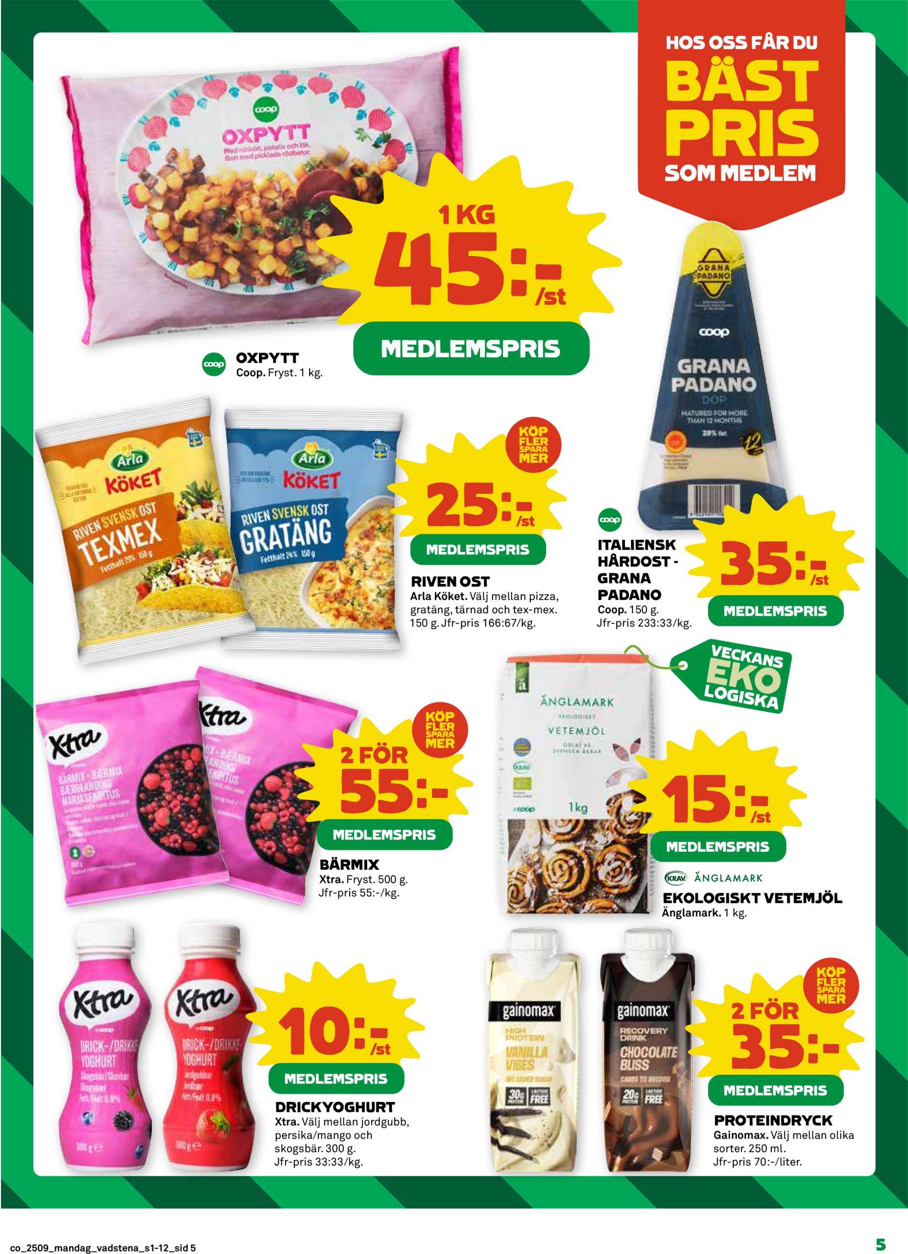 coop - Coop-reklambladet giltigt från 24/02 - 02/03 - page: 5