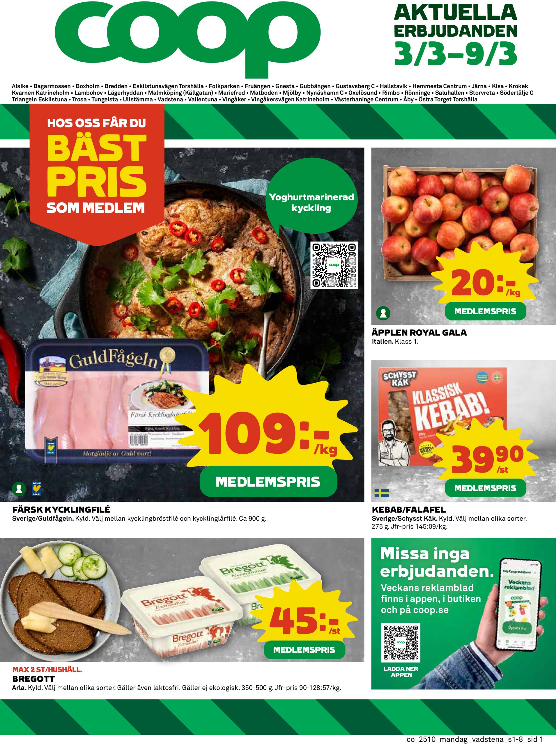 coop - Coop-reklambladet giltigt från 03/03 - 09/03