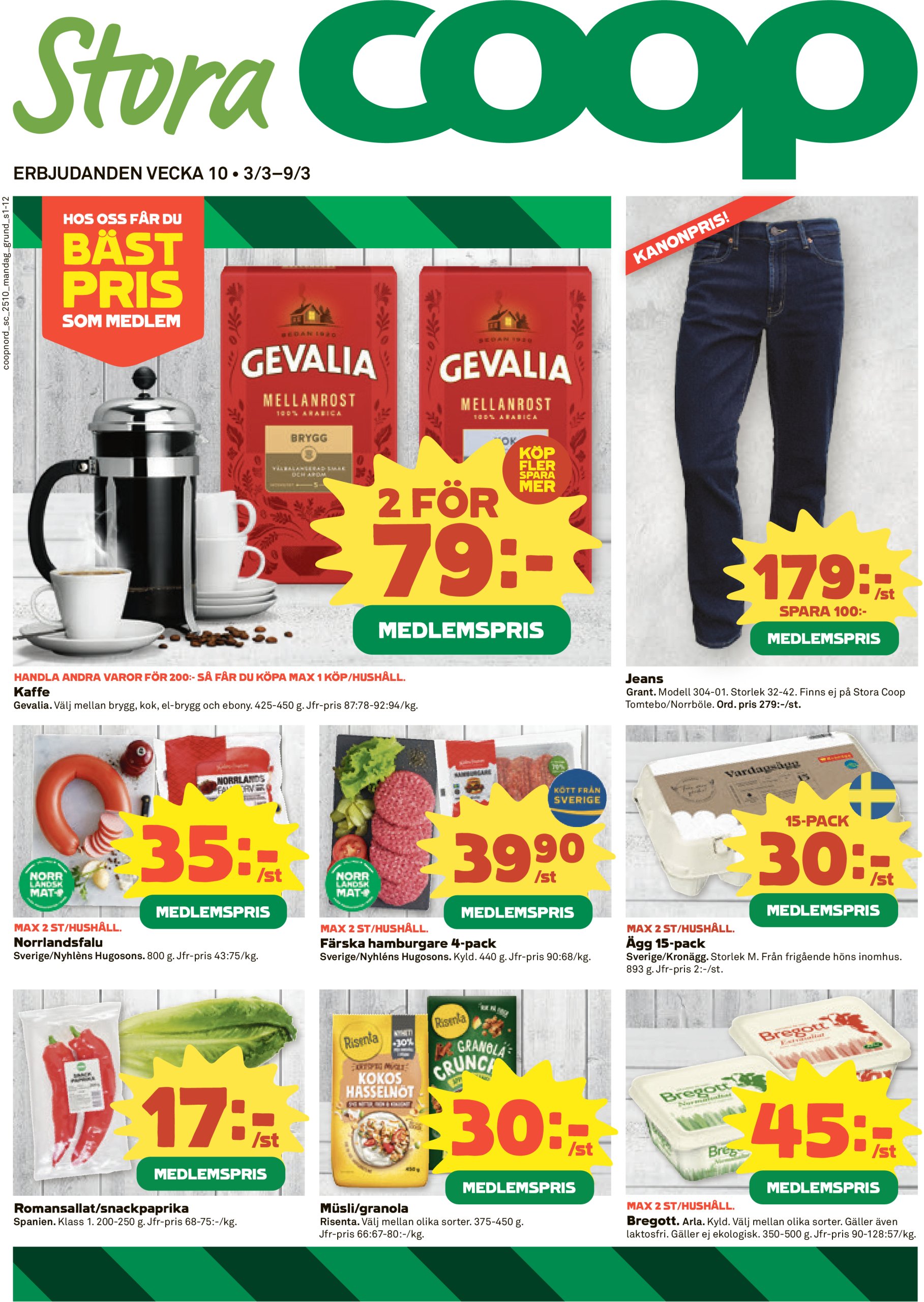 coop - Stora Coop-reklambladet giltigt från 03/03 - 09/03