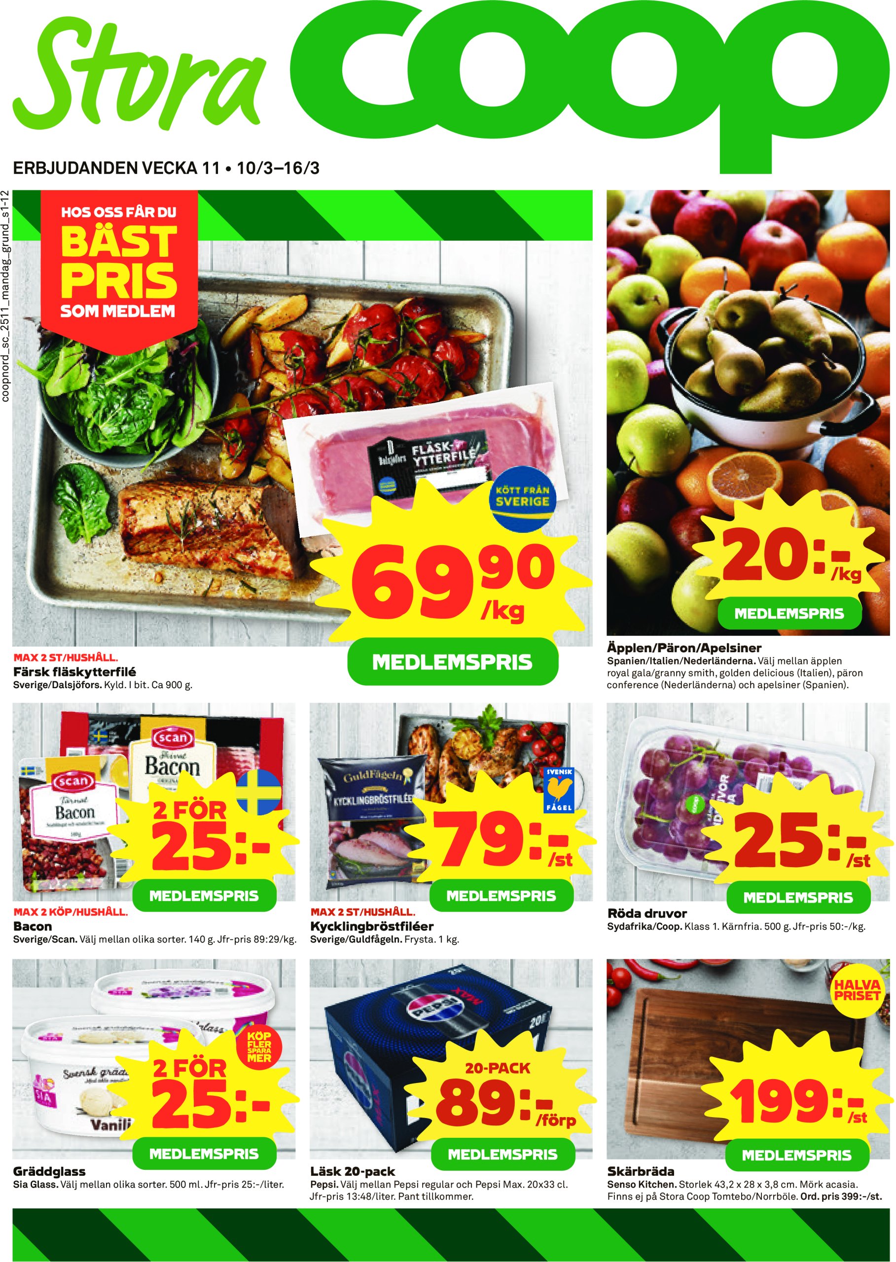 coop - Stora Coop-reklambladet giltigt från 10/03 - 16/03