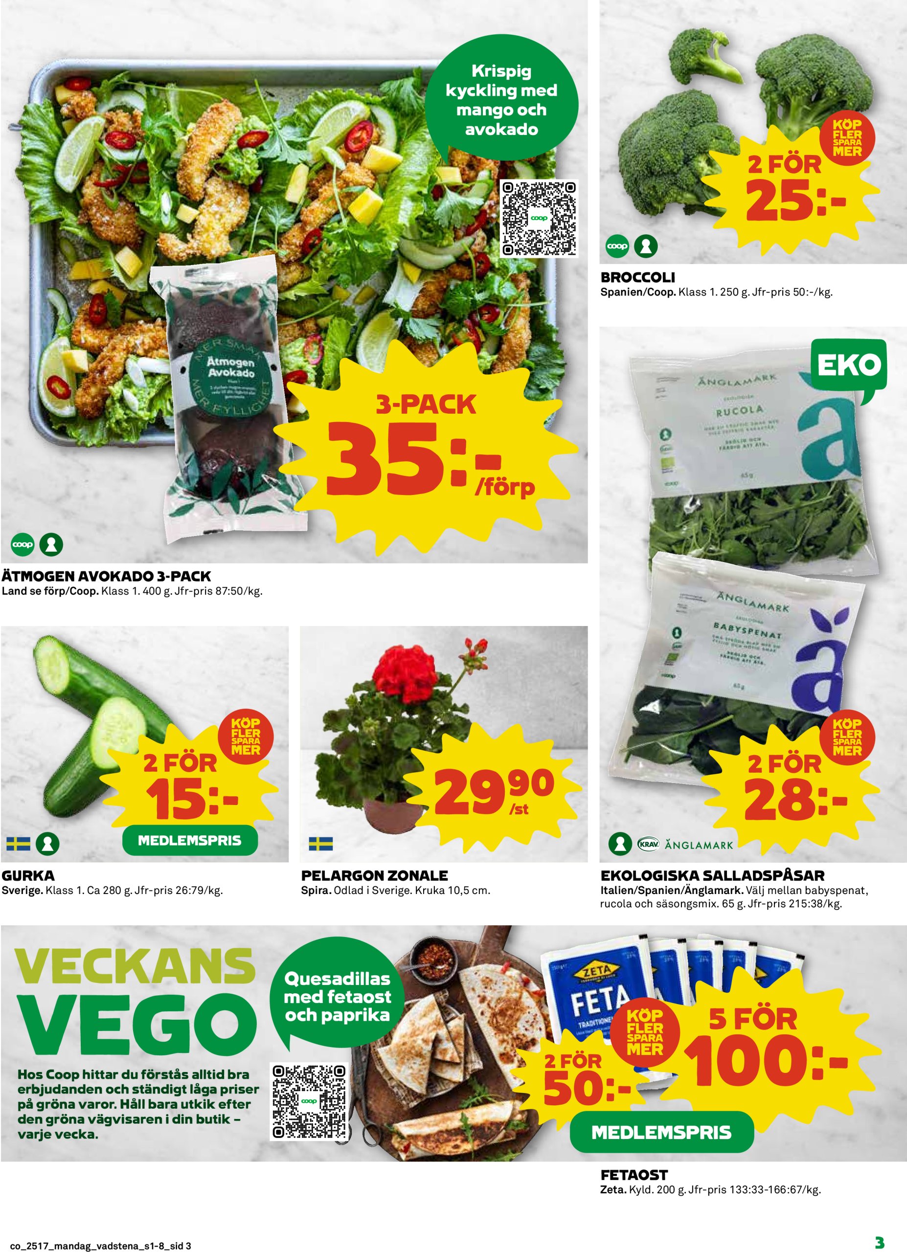 coop - Coop-reklambladet giltigt från 22/04 - 27/04 - page: 3